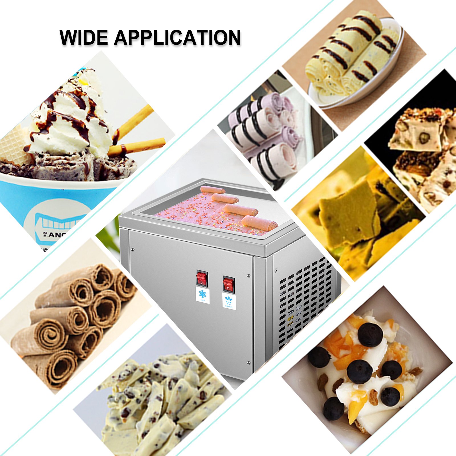 VEVOR Macchina Per Gelato Arrotolato Da 280 W, Macchina Per Yogurt Fritto In Acciaio Inox 304 Con 2 Pale Per Cibo, Macchina Per Rolled Ice Cream Utilizzo In Bar, Ristorante, Hotel, Pasticceria, Ecc. -Wenko Negozio AAHKMJXYDAFdJAOAIMEbOAchsNwF47gfWWMct1uaXzXJCVIqjjVJLqw cq39v7nX9UY4UGbc7 YWlzPx5f71N JsKkYRp79AbiwRsZp4WD5aWILkBdUgO8AinaPWNcwf Lp9aJEfZJ6k 7fqrSTlT9SJPYsLHFNgejSpp5AmhzkSgg==