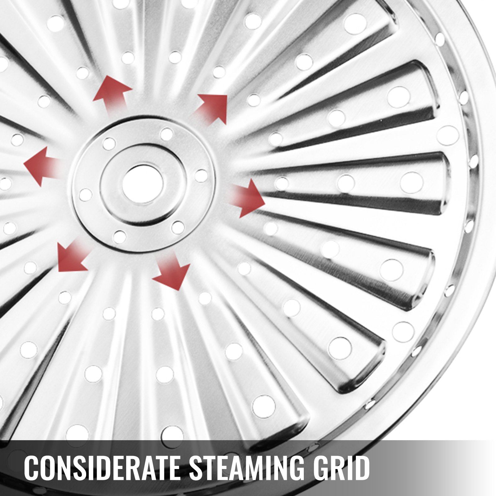 VEVOR Food Steamers Stainless Steel 5 Titer Stainless Steel Steamers For Cooking 28cm/11inch Food Steamer Pot Set Suitable For Gas Electric Grill Stove Top Ceramic Halogen Induction -Kitchen Appliances Discounts AAHKMJXYDAFdJAOAIMEbOAchsNwF47gfWWMct1uaXzXJCVIqjjVJLqw cq39v7nX9UYAewot88URC9Ukheg4U7gLDof33PCKIm6IO