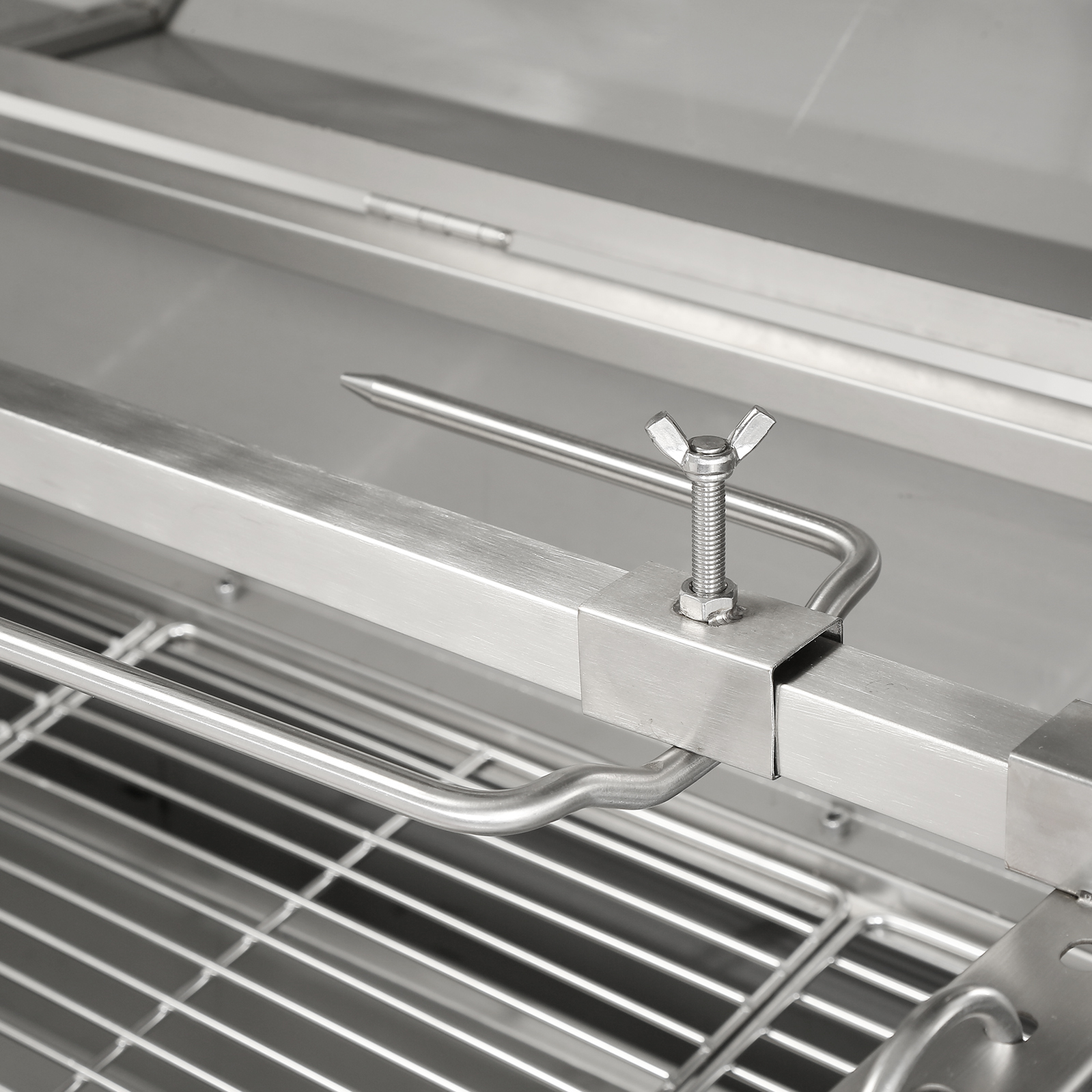 VEVOR Girarrosto Spiedo BBQ Con Coperchio 50W In Acciaio Inox Manuale/Elettrico Capienza Max. 60kg Altezza Regolabile 19-43,2cm, Kit Di Girarrosto Spiedo Per BBQ Festa Evento Esterno Lunghezza 117 Cm -Barbecue Forniture Negozio AAHKMJXYDAFdJAOAIMEbOAchsNwF47gfWWMct1uaXzXJCVIqjjVJLqw cq39v7nX9UYE xyj6quuphBk7Z62c6 vcIFSDp48krDORPCJ 6n72sB6C32v XoiXPonAnOudJ4A ibdTc70W2XLMpi2HyRB