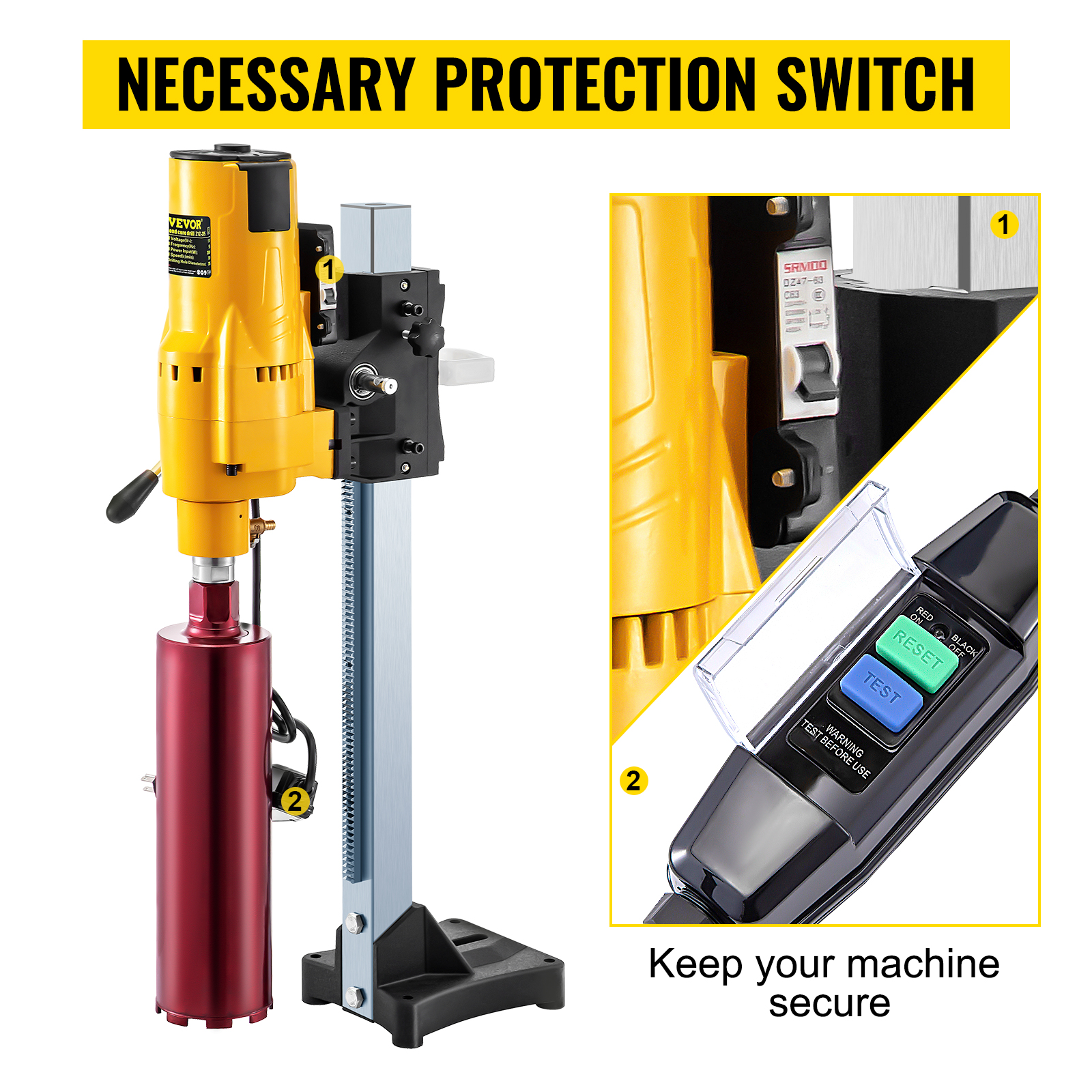 VEVOR Trapano Colonna Da Banco, 3980 W Macchina Per Carotaggio, 230 V Trapano A Colonna Industriale Ad Alta Precisione, Frequenza Nominale 50 HZ Preciso Trapano Da Banco Professionale 750 Giri/min -Makitae Outlet AAHKMJXYDAFdJAOAIMEbOAchsNwF47gfWWMct1uaXzXJCVIqjjVJLqw cq39v7nX9UYciTU5rnwanRYsMgT1CjW4q8LNJ DxB6eoROhUbQivT7BaxJkMDcNQT0WoV bsT677YQlKKL84P71OdmqcaIsz