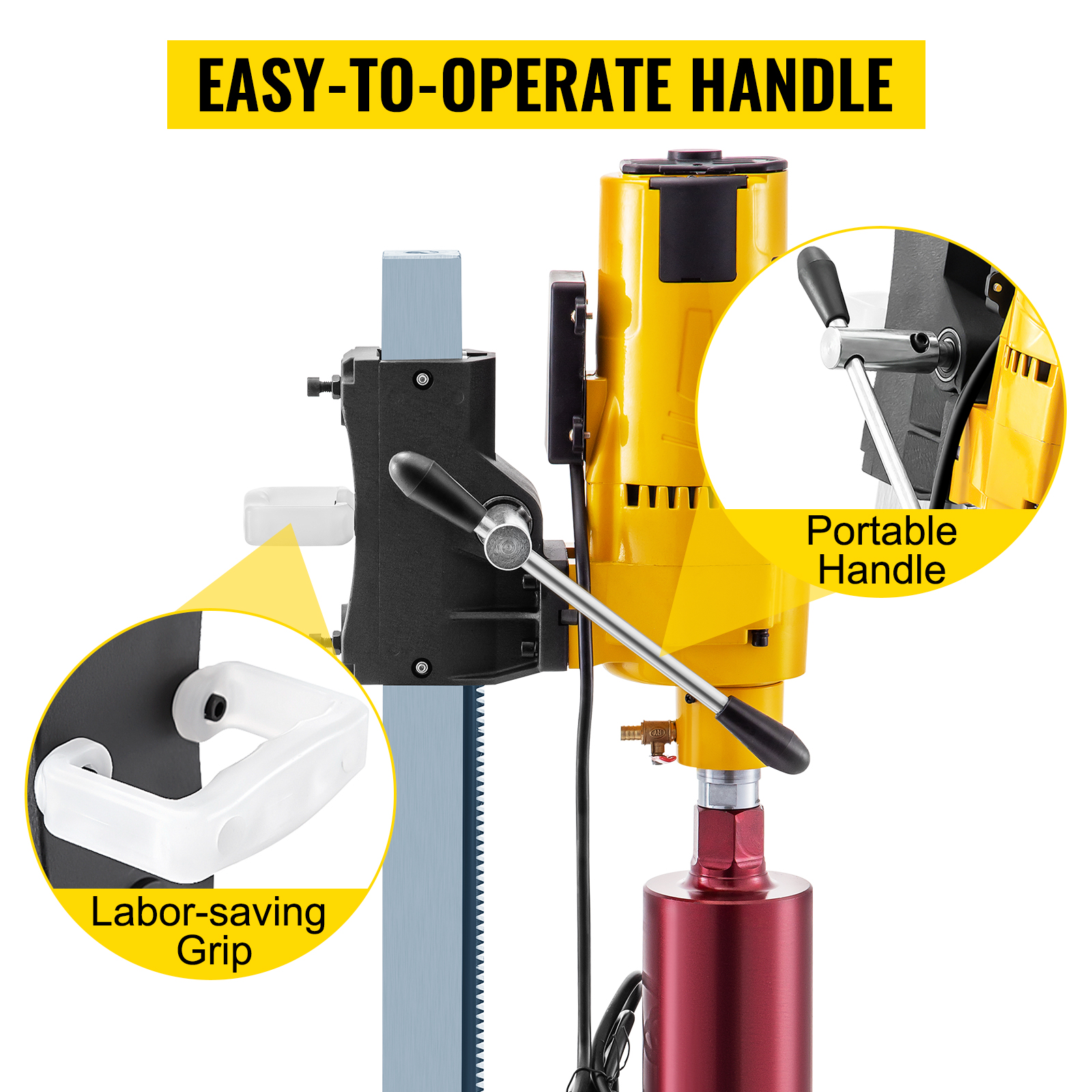 VEVOR Trapano Colonna Da Banco, 3980 W Macchina Per Carotaggio, 230 V Trapano A Colonna Industriale Ad Alta Precisione, Frequenza Nominale 50 HZ Preciso Trapano Da Banco Professionale 750 Giri/min -Makitae Outlet AAHKMJXYDAFdJAOAIMEbOAchsNwF47gfWWMct1uaXzXJCVIqjjVJLqw cq39v7nX9UYciTU5rnwanRYsMgT1CjW4q8LNJ DxB6eoROhUbQivT7BaxJkMDcNQT0WoV