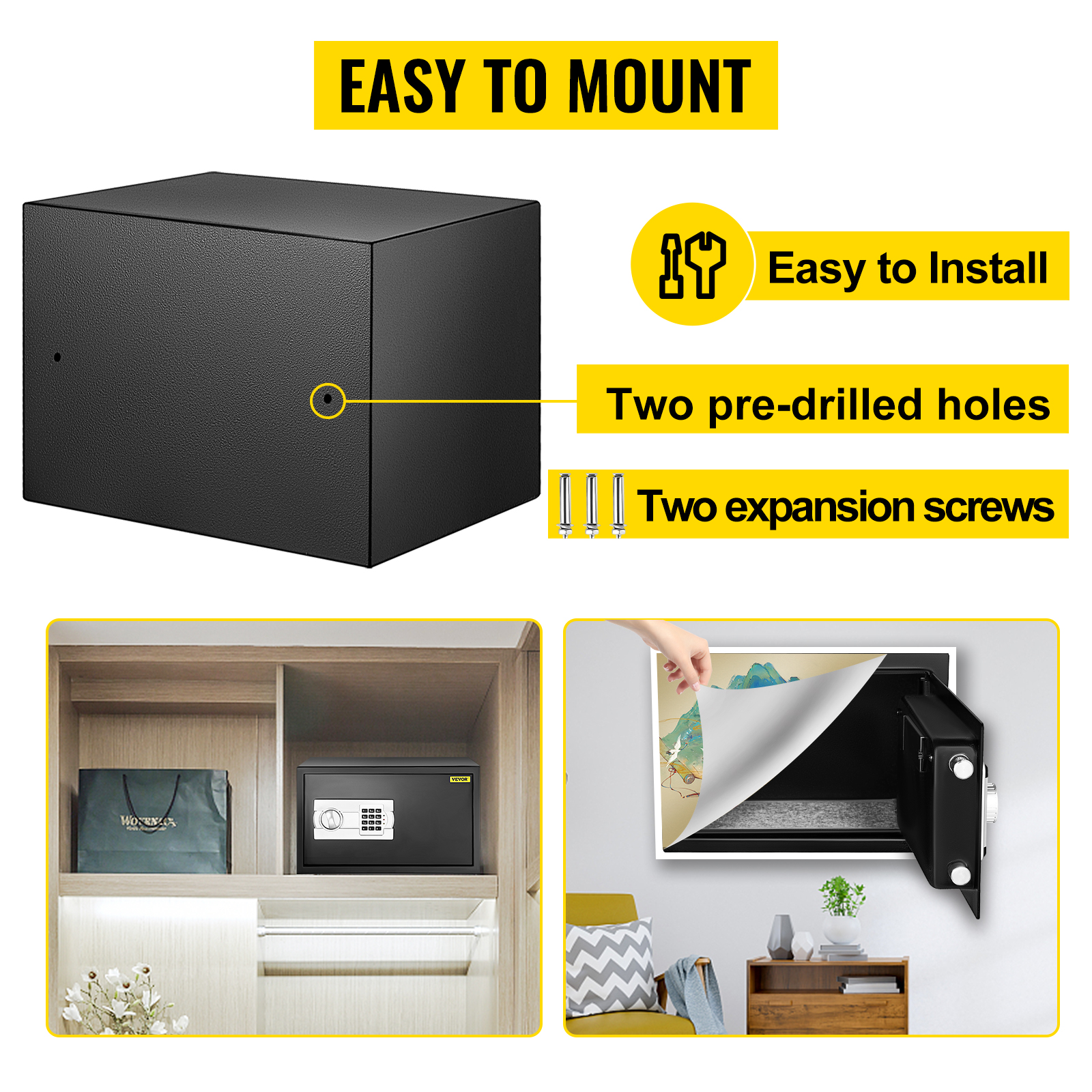 VEVOR Coffre-Fort Digital 28L En Acier Au Carbone Coffre-Fort Electronique 2 Kits De Code Et 2 Cles Coffre-Fort De Securite Antivol Coffre-Fort Cle Et Code Anti-Effraction Ignifuge Billet Bijou Armes -Promos Matériel Boutique AAHKMJXYDAFdJAOAIMEbOAchsNwF47gfWWMct1uaXzXJCVIqjjVJLqw cq39v7nX9UYiKvCxHdNdpNT0Df3mxekc0q8MvpuJWhalFzHkggwWLw