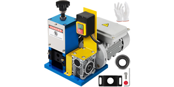 VEVOR Kabelabisoliermaschine Elektrisch 1,5-25 mm Abisoliermaschine Elektrisch 180 W Einphasig Kabelschälmaschine HXSMS-025 Modell Kabelschäler