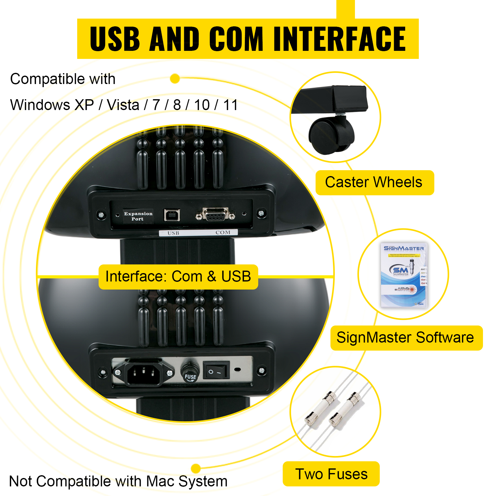 VEVOR Plotter De Decoupe Vinyle Traceur De Coupe 720 Mm Avec Logiciel SignMaster, Machine De Decoupe Vinyle Haute Precision Panneau Numerique LED Interface USB & COM Cinq Rouleaux Pour Tracer Decouper -Makitch Magasin AAHKMJXYDAFdJAOAIMEbOAchsNwF47gfWWMct1uaXzXJCVIqjjVJLqw cq39v7nX9UYn6A