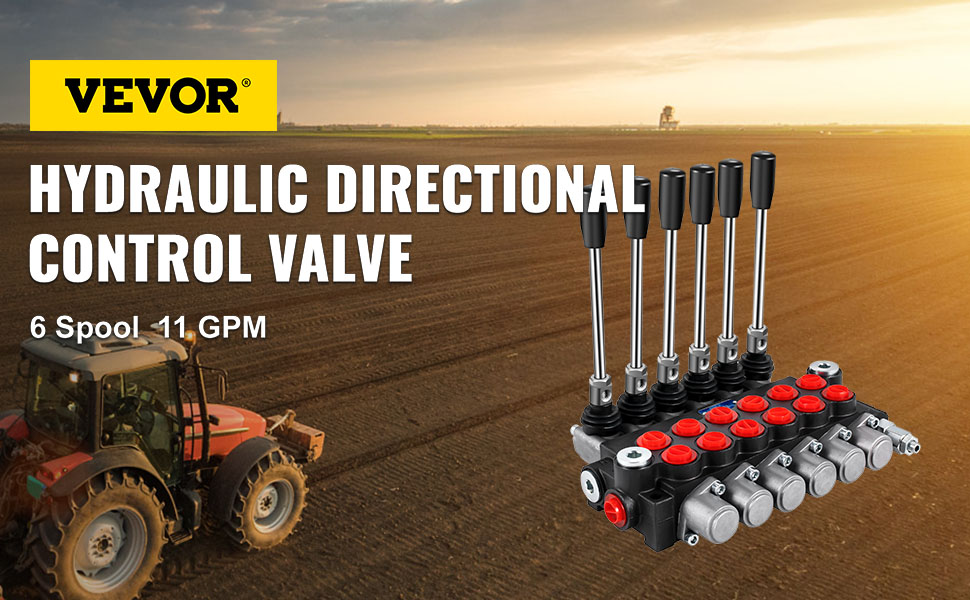 Valvola Idraulica VEVOR 6 Bobine - Per Trattori E Macchine Agricole - Foto 2