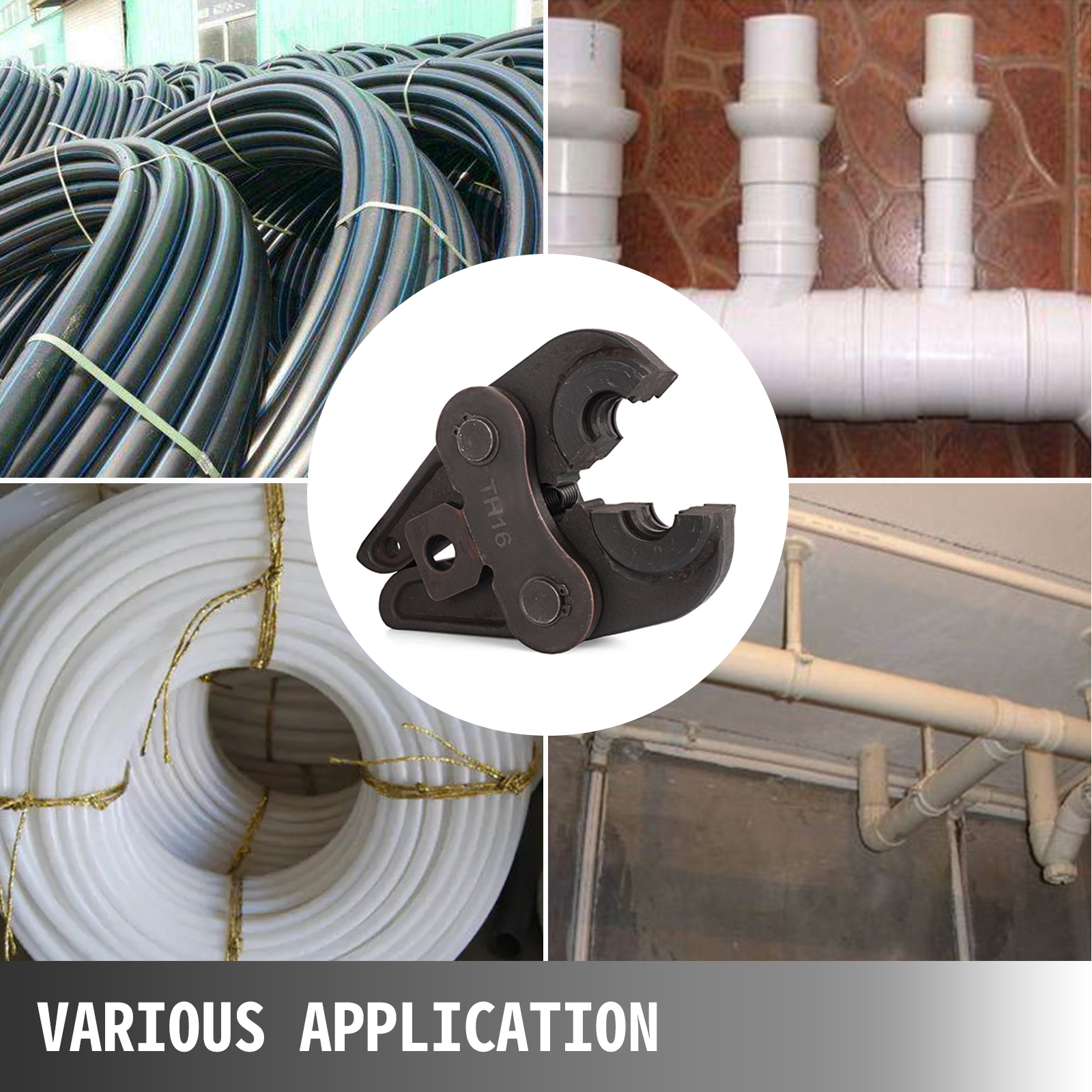 3 Pezzi Ganascia Per Pinza Crimpatrice TH16/20/26 Metallo 9" Utensile Per Tubo -Vendite Stanley || Ks Tools || MSW AAHKMJXYDAFdJAOAIMEbOAchsNwF47gfWWMct1uaXzXJCVIqjjVJLqw