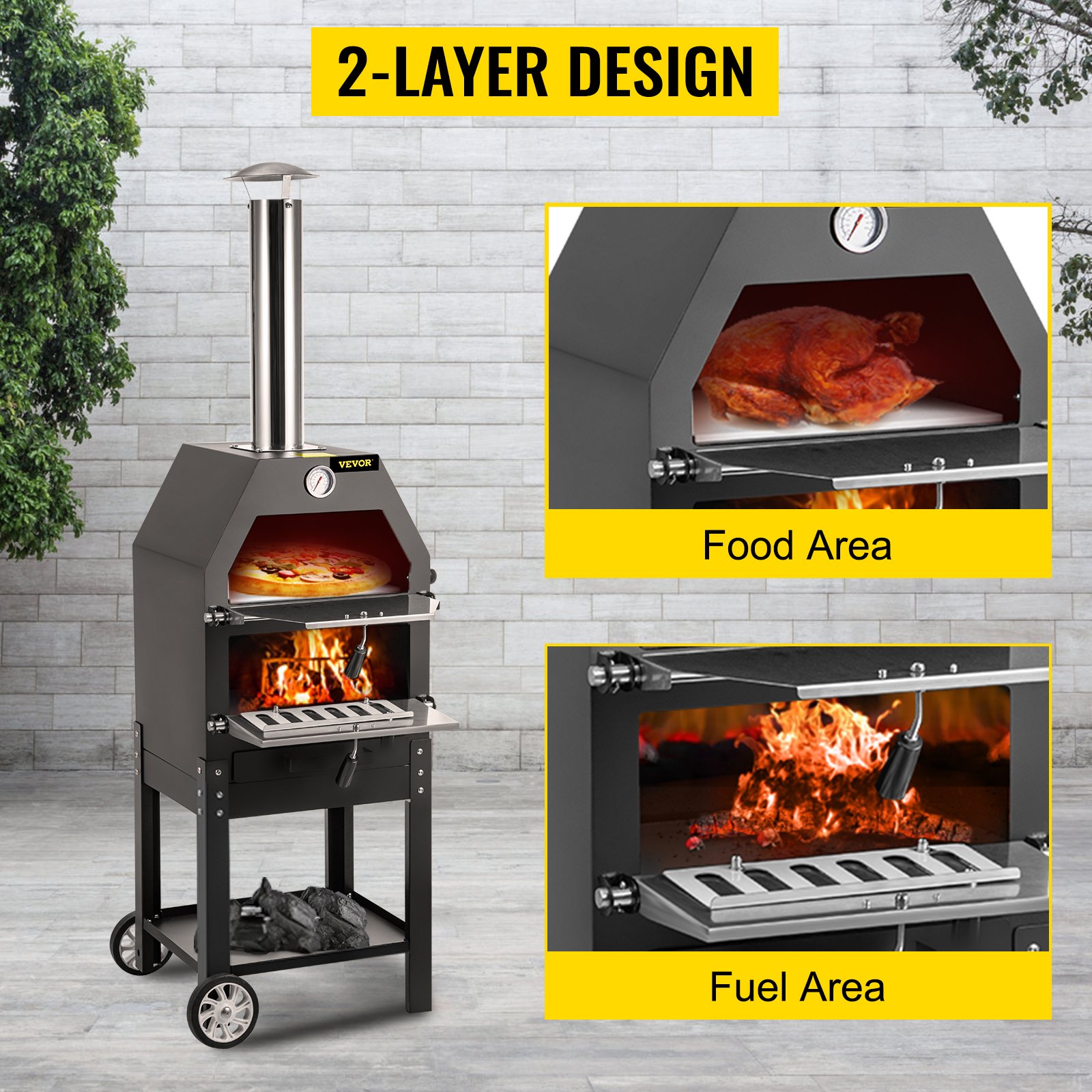 VEVOR Forno A Legna Portatile Per Pizza Barbecue Da Esterno, Forno A Legna Per Pizza Da Esterno Con Pietra E Canna Fumaria Di Facile Spostamento, Forno A Legna Forno A Carbonella Per Pizza Da Esterno -Barbecue Forniture Negozio AAHKMJXYDAFdJAOAIMEbOAchsNwF47gfWWMct1uaXzXJCVIqjjVJLqw cq39v7nX9UZ Z9YDjmkhwLlETYZSksg5Yd 3ebMLx5racZpw32ZGK3xSrcZVien KipAL0rOdPQ3 TvqaZYVmj75oQ4FLcYA