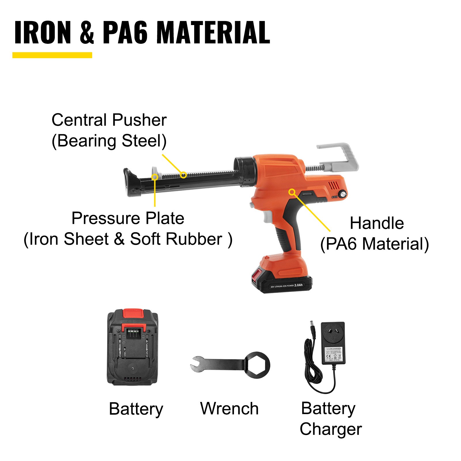 VEVOR Pistole Per Calafataggio A Mano Spinta,0-6500N Pistola Silicone Professionale Adatta Per Cartuccia In Tensione, 20V Pistola Per Calafataggio In Ferro E PA6 Per Riempire Fessure E Crepe Di Porta -Negozio al dettaglio Ks Tools || No name || Beta AAHKMJXYDAFdJAOAIMEbOAchsNwF47gfWWMct1uaXzXJCVIqjjVJLqw cq39v7nX9UZ Z9YDjmkhwLlETYZSksg5uZpMjGPxELLR Fni6KNb79tCSB3 n3pKN7NL RxDpBt3xBCNA78bG kHBW048T9V