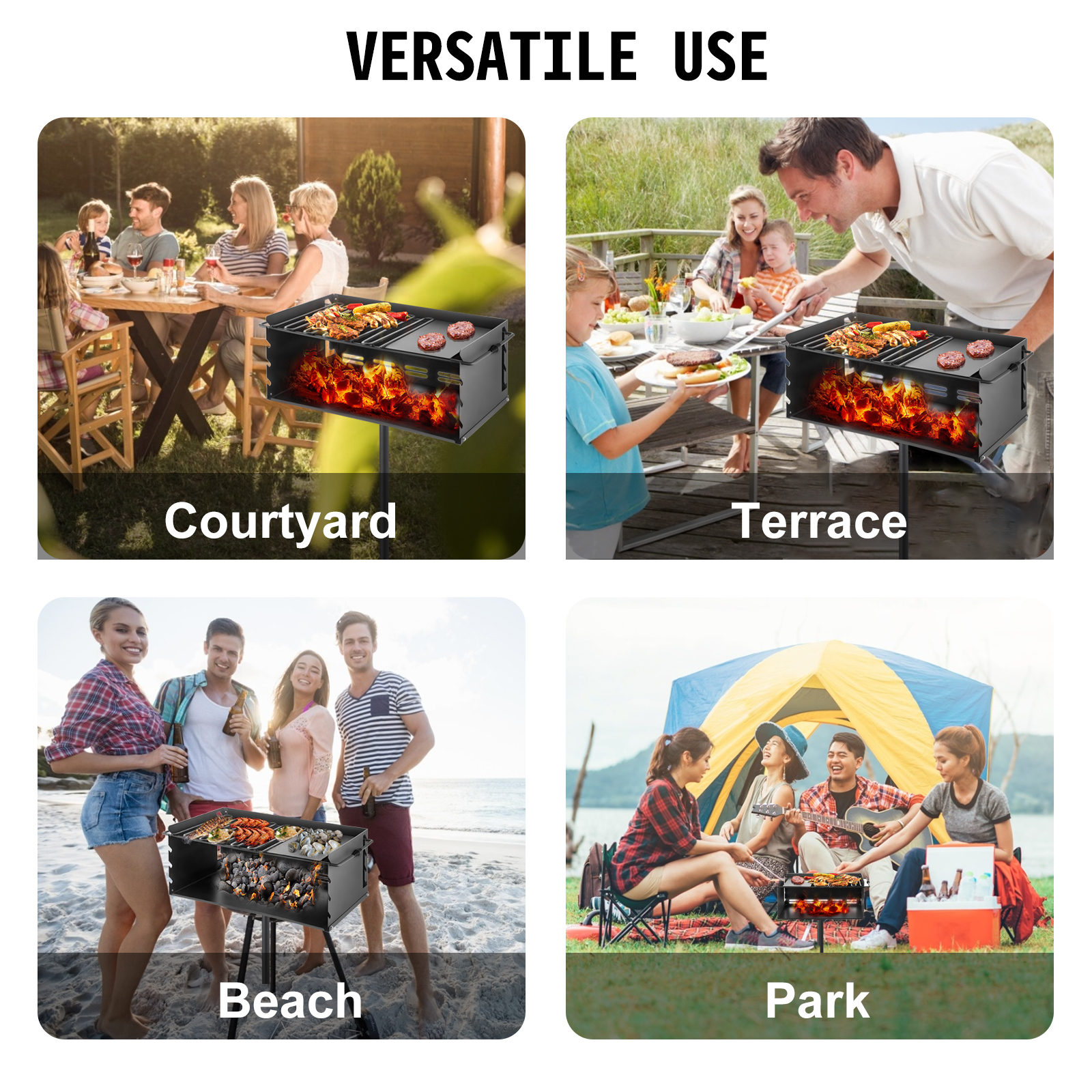 VEVOR Griglia Barbecue Pesante Per Parco 24x16 Pollici, Grill Barbecue Da Campeggio In Acciaio Carbonio E Acciaio Inossidabile, Aperto Di Carbone Legn -Sconto Weber || Campingaz || OUTSUNNY in Italia AAHKMJXYDAFdJAOAIMEbOAchsNwF47gfWWMct1uaXzXJCVIqjjVJLqw cq39v7nX9UZ6BmXk5LN4ACCcFscGtntQLezJaPIxd9XpuYWLNHtzb shXhzJQcAIza18xcHo dC0wLtTMPpy4nyc45WLAeD3