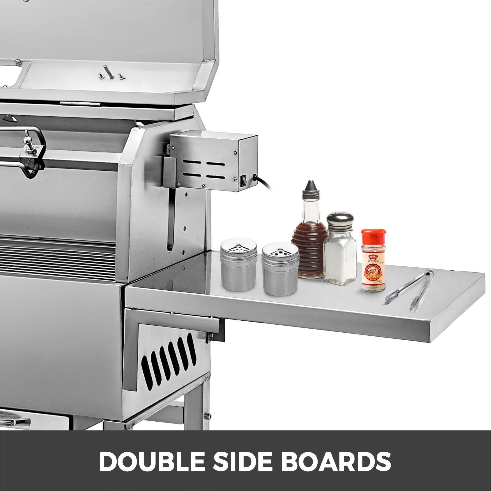 VEVOR Grill Electrique Inox Professionnelle 25W BBQ Tournebroche Gril Barbecue Electrique Avec Pied Sur 4 Roulettes Avec Couvercle Inoxydable Grille 27,5x79 Cm Pour Jardin Cuisine Exterieure Camping -Jardin Calme Soldes Magasin AAHKMJXYDAFdJAOAIMEbOAchsNwF47gfWWMct1uaXzXJCVIqjjVJLqw cq39v7nX9UZ6BmXk5LN4ACCcFscGtntQtjWQ2n36J ehnHAmLDzv2 si2Hmd 2sPVKYnEQoz0Pg=
