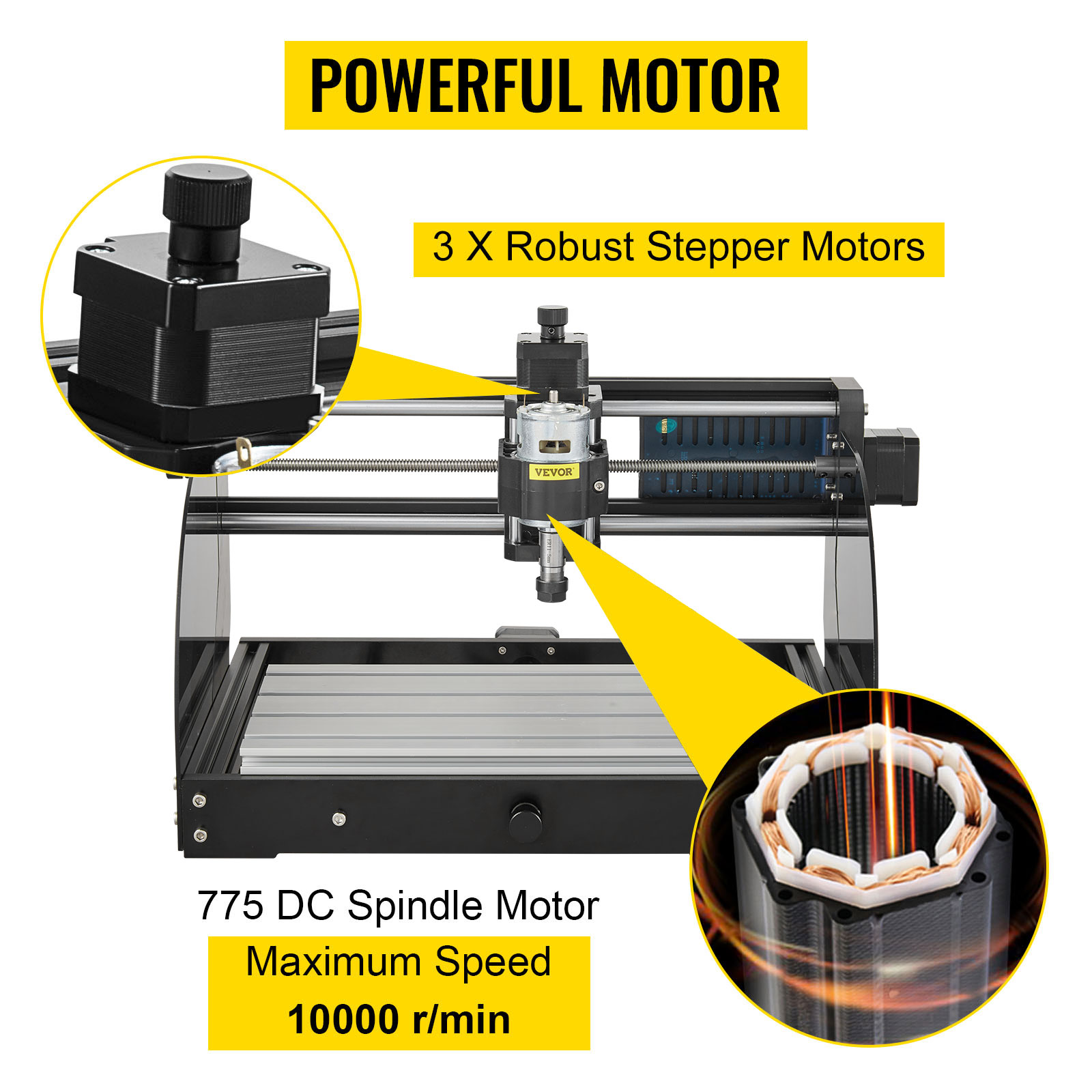 VEVOR Machine De Gravure CNC 3018 Pro 3 Axes 10000 RPM Graveur Laser GRBL Controle Pour Graver Plastiques Bois Acryliques PVC With 500mw Laser -Makitch Magasin AAHKMJXYDAFdJAOAIMEbOAchsNwF47gfWWMct1uaXzXJCVIqjjVJLqw cq39v7nX9UZ76mEaZX