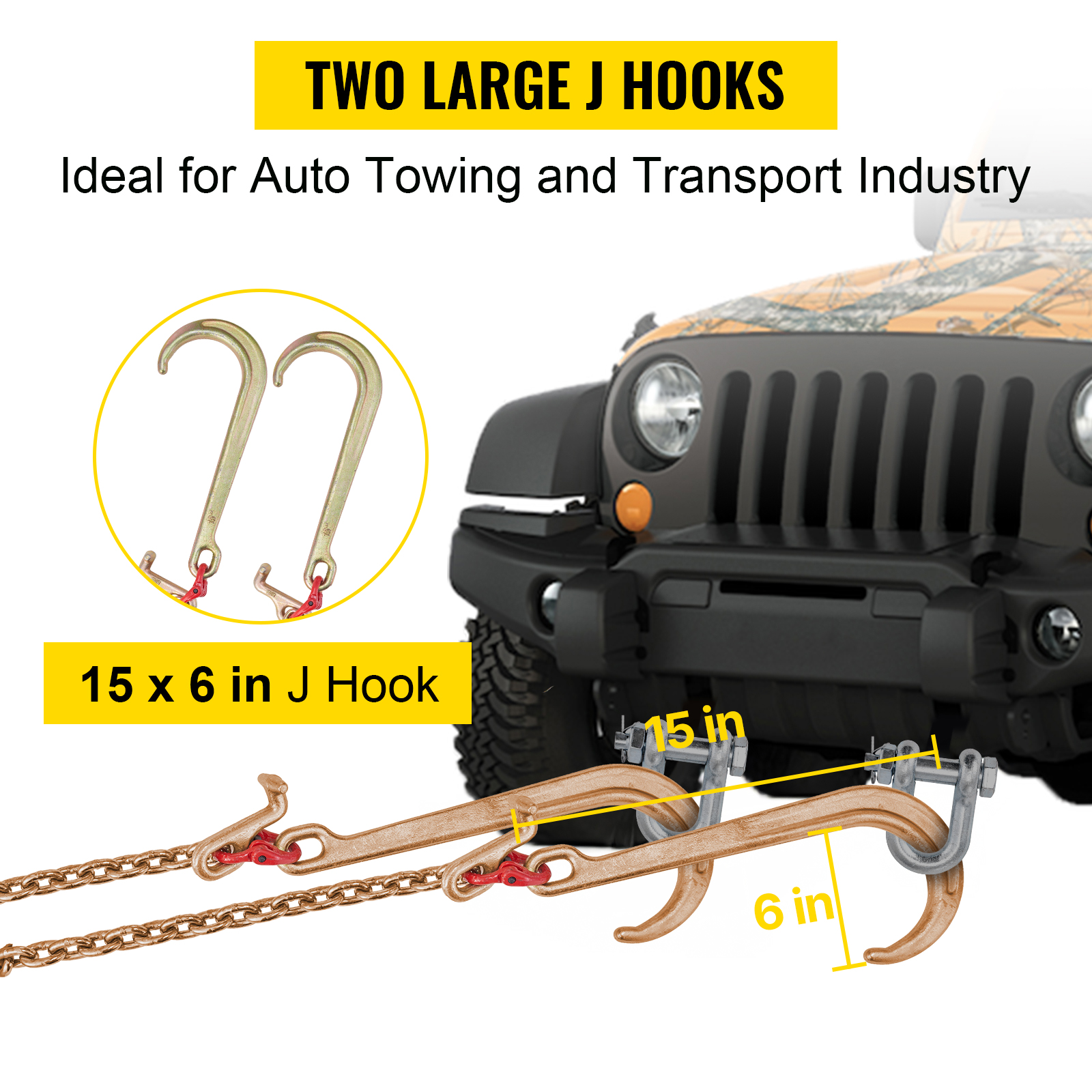 Catena A Briglia V Grado 80 - Carico 4,2 Tonnellate | Con Ganci A J, Per Trasporto E Sollevamento - Foto 9