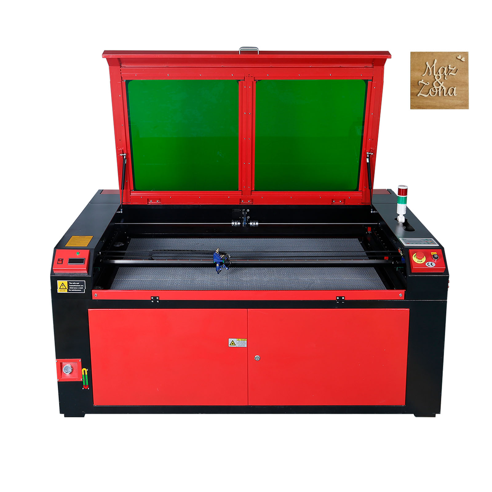 Grabador láser CO2, 130 W, 900 x 1400 mm