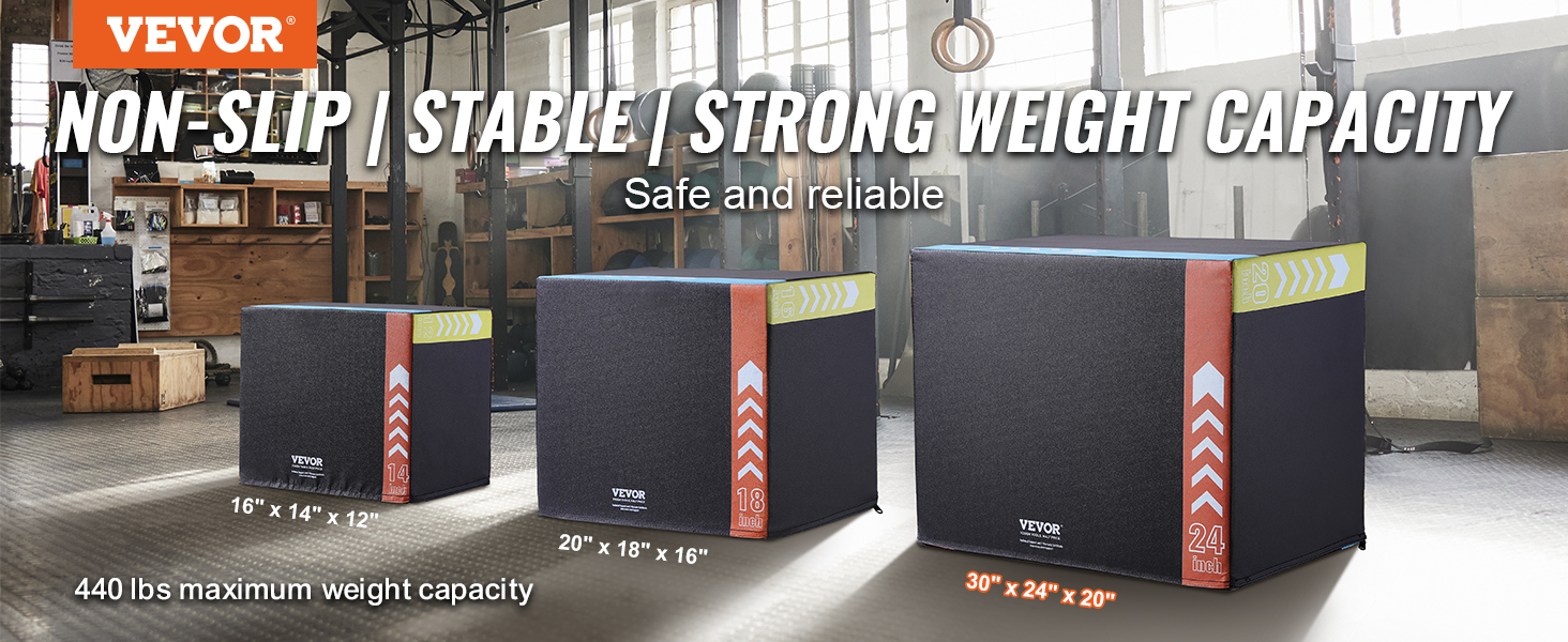 Box jump Noire / Black Plyo box - Expression Athlétique Box Jump noire