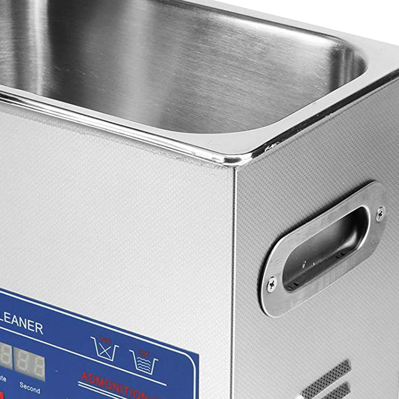 Limpiador Ultrasónico VEVOR JPS-20A 3L Limpiador Ultrasónico Limpiador de Joyería Acero Inoxidable con Pantalla Digital