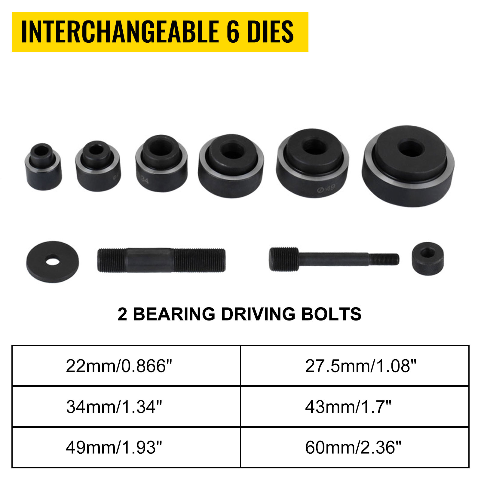 VEVOR Kit Di Perforazione Idraulica Ad Eliminazione Diretta 10 Ton, Punzonatrice Idraulica In Acciaio Strumento Di Perforazione Con 6 Set Di Punzione Per Cantieri, Lavori Di Manutenzione E Fai-Da-Te -Makitae Outlet AAHKMJXYDAFdJAOAIMEbOAchsNwF47gfWWMct1uaXzXJCVIqjjVJLqw cq39v7nX9UZgArL5IbDk8G3gsL1VaP9DaXd6EoIqf0lv4C3GzqVydnM3oqlfZUefozQIW9CN5IVIn bXIPezemY0W2JfV z4