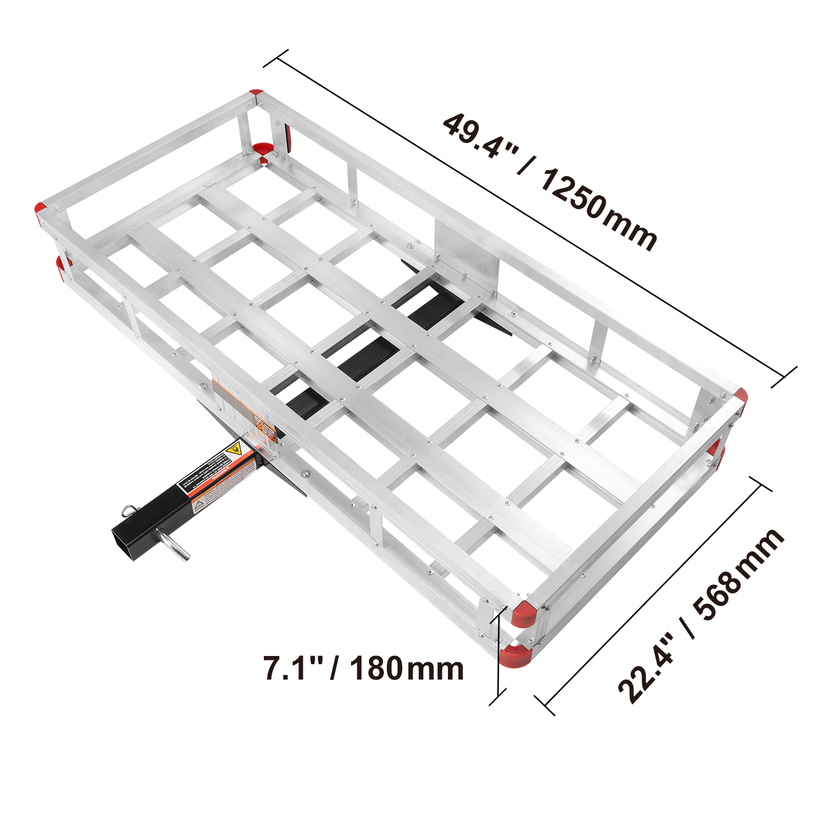 Aluminum cargo basket sale