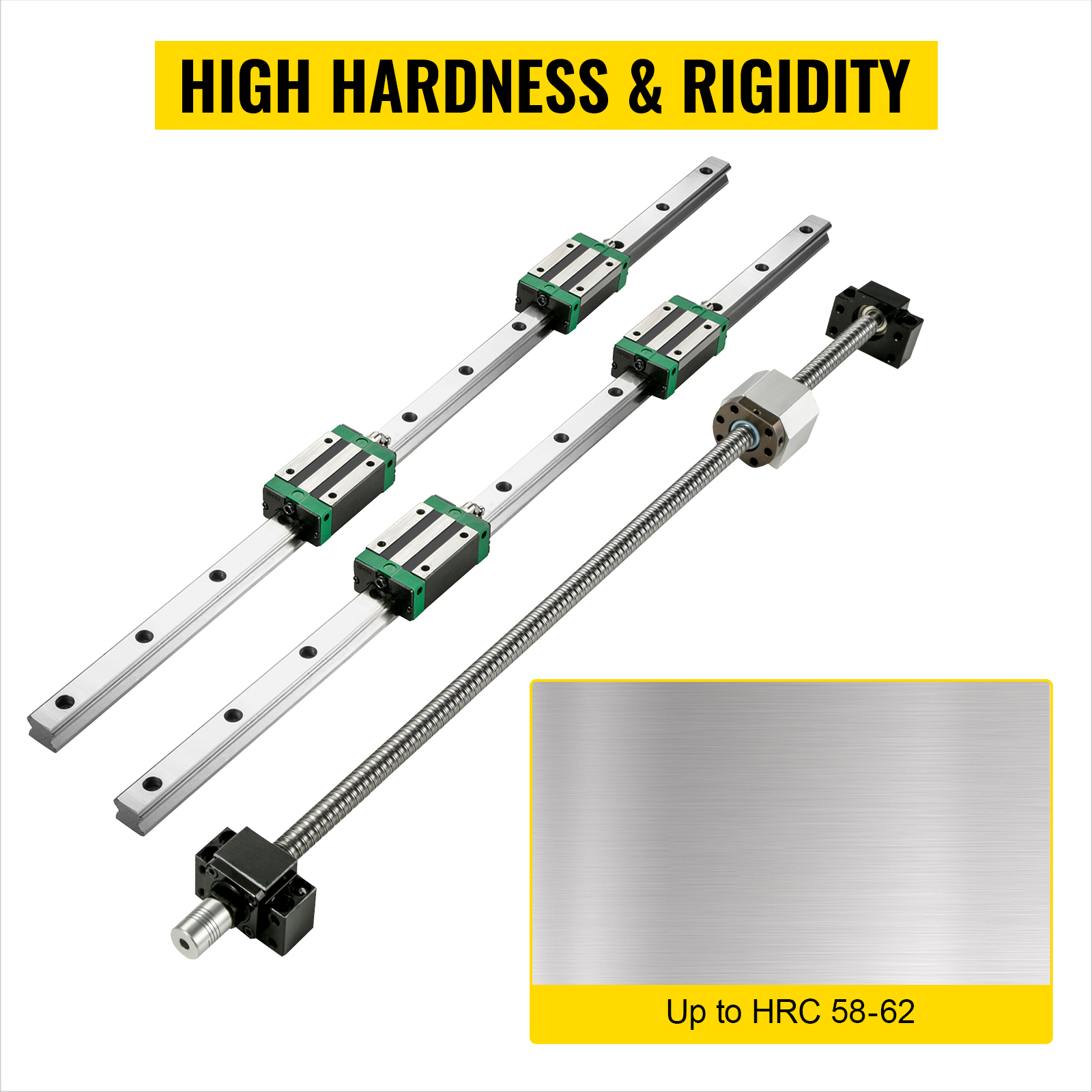 Guida Lineare HGR20-1000mm Guida di Scorrimento Lineare per Kit CNC