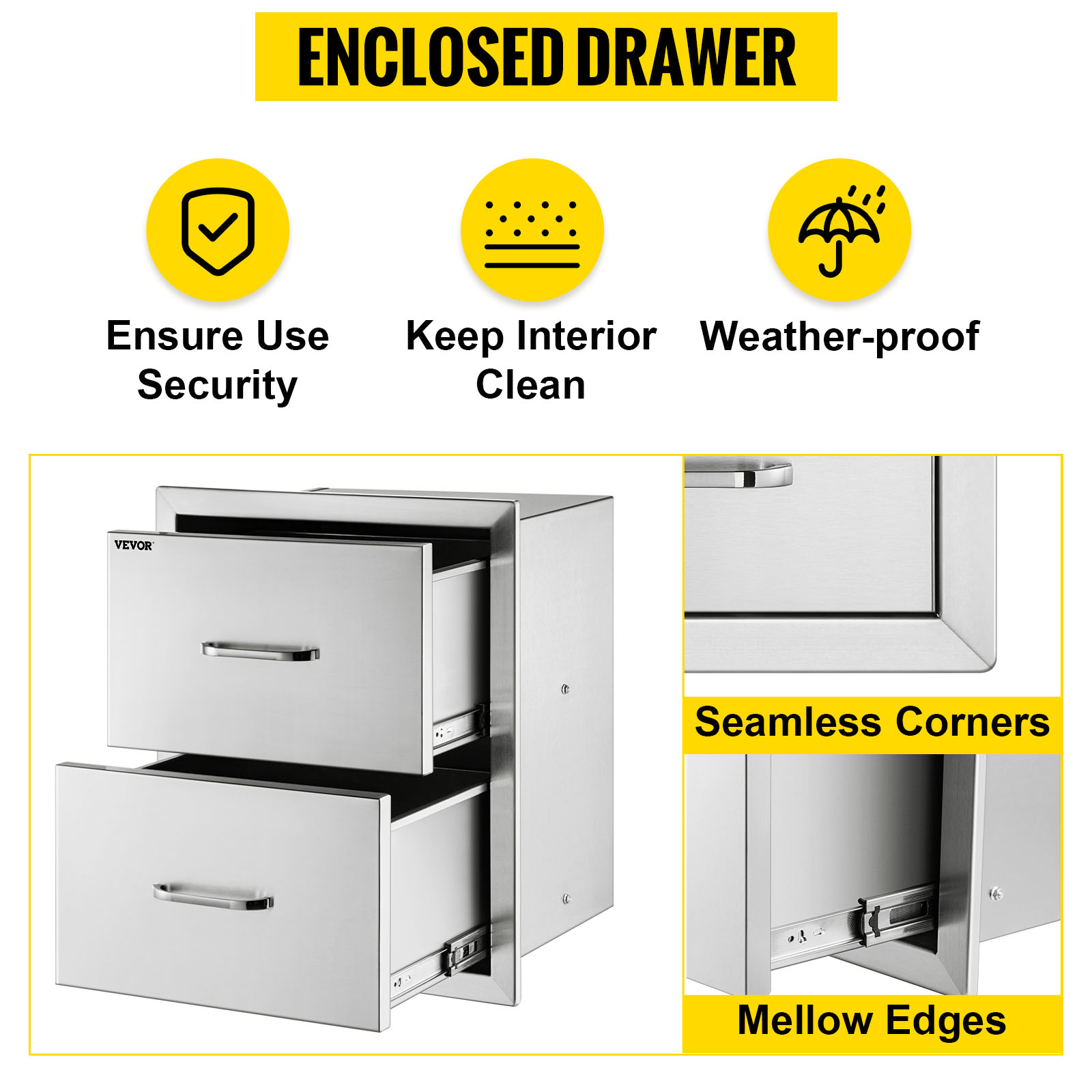 VEVOR Cassetto Con Guida Scorrimento Ripiano Doppio In Acciaio Inox Da Cucina, Cassettiera Per Isola Di Cucina BBQ Cucina Esterna Cassetto Doppio Con Guide Scorrimento In Acciaio Inox Altezza 36,7cm -Prodotti Per Barbecue AAHKMJXYDAFdJAOAIMEbOAchsNwF47gfWWMct1uaXzXJCVIqjjVJLqw cq39v7nX9Ua1UHMoHktuzRB FBswx deeXTgQFxsy3snSzp87udPZ hC94QhUimPZRx7IjvSDpIaT9TiD3le08IjM M76JXWICGHAxphiNgvLJIw EBfmA==