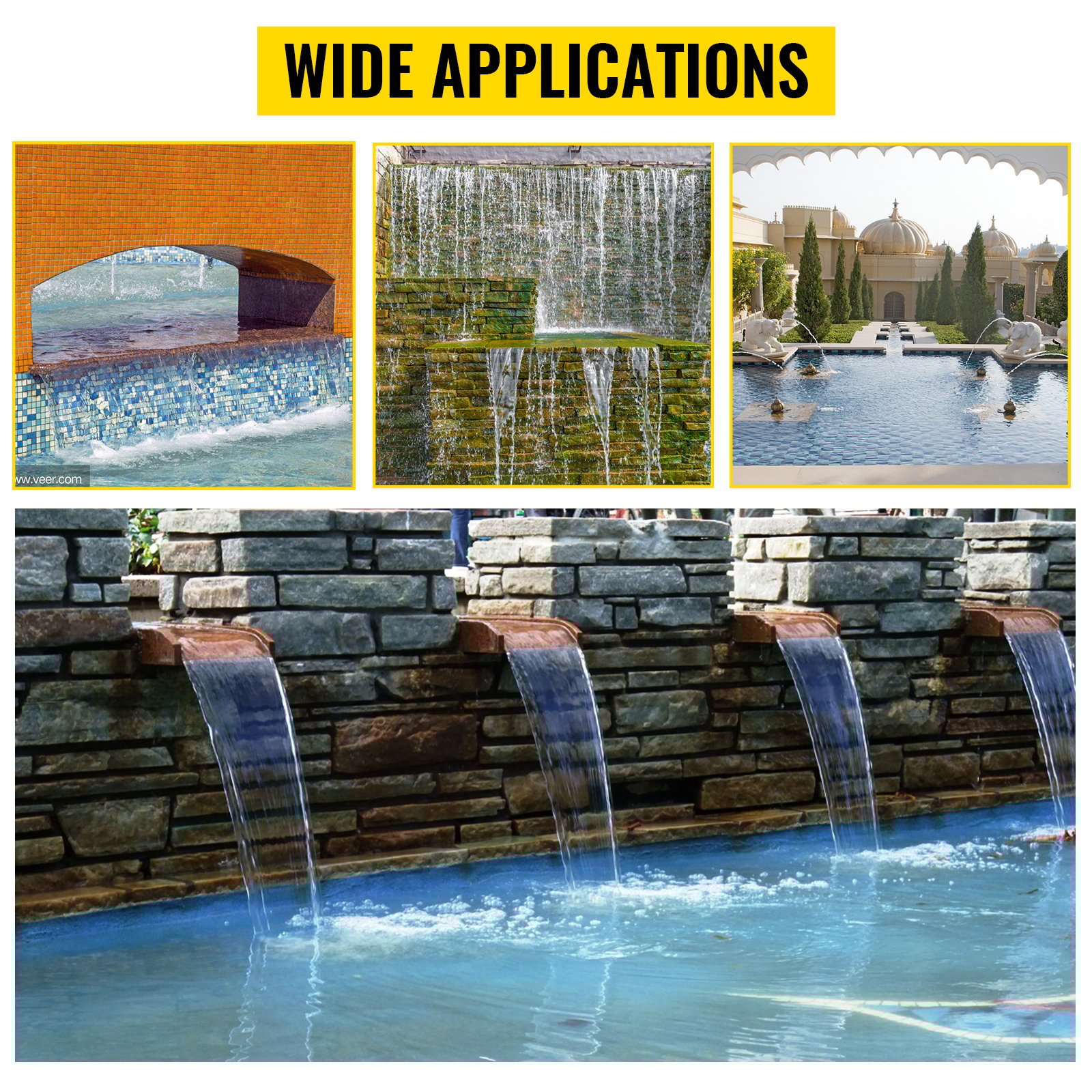 VEVOR Fontana Per Piscina A Cascata, Fontana Per Piscina Rettangolare, Costruita In Acciaio Inossidabile Laghetto Per Cascata, Fontana A Cascata Da Giardino (60x33x8 CM) -OUTSUN Giardino Negozio AAHKMJXYDAFdJAOAIMEbOAchsNwF47gfWWMct1uaXzXJCVIqjjVJLqw cq39v7nX9Ua7tznicmPmi7ugjh58 rjkU5IWsMvhCX1zYtsYCG4o29