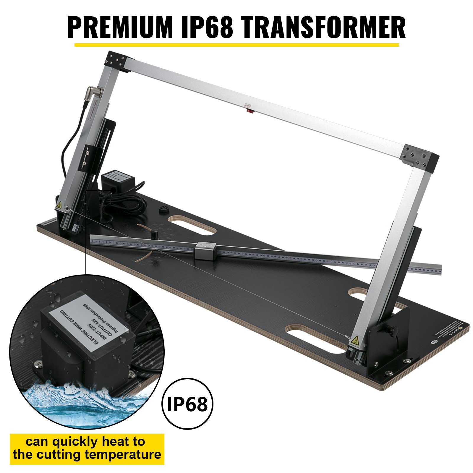 VEVOR Tagliatrice Di Schiuma Tagliatrice Per Polistirolo, Macchina Da Taglio Di Schiuma Per Tagliare Materiali In Polistirene Come Polistirolo E Styrodur, L'Isolamento Di Tetti Inclinati, 220 V 200 W -Vendite Stanley || Ks Tools || MSW AAHKMJXYDAFdJAOAIMEbOAchsNwF47gfWWMct1uaXzXJCVIqjjVJLqw cq39v7nX9Ua7tznicmPmi7ugjh58 rjkaKcNGLvvzZoE