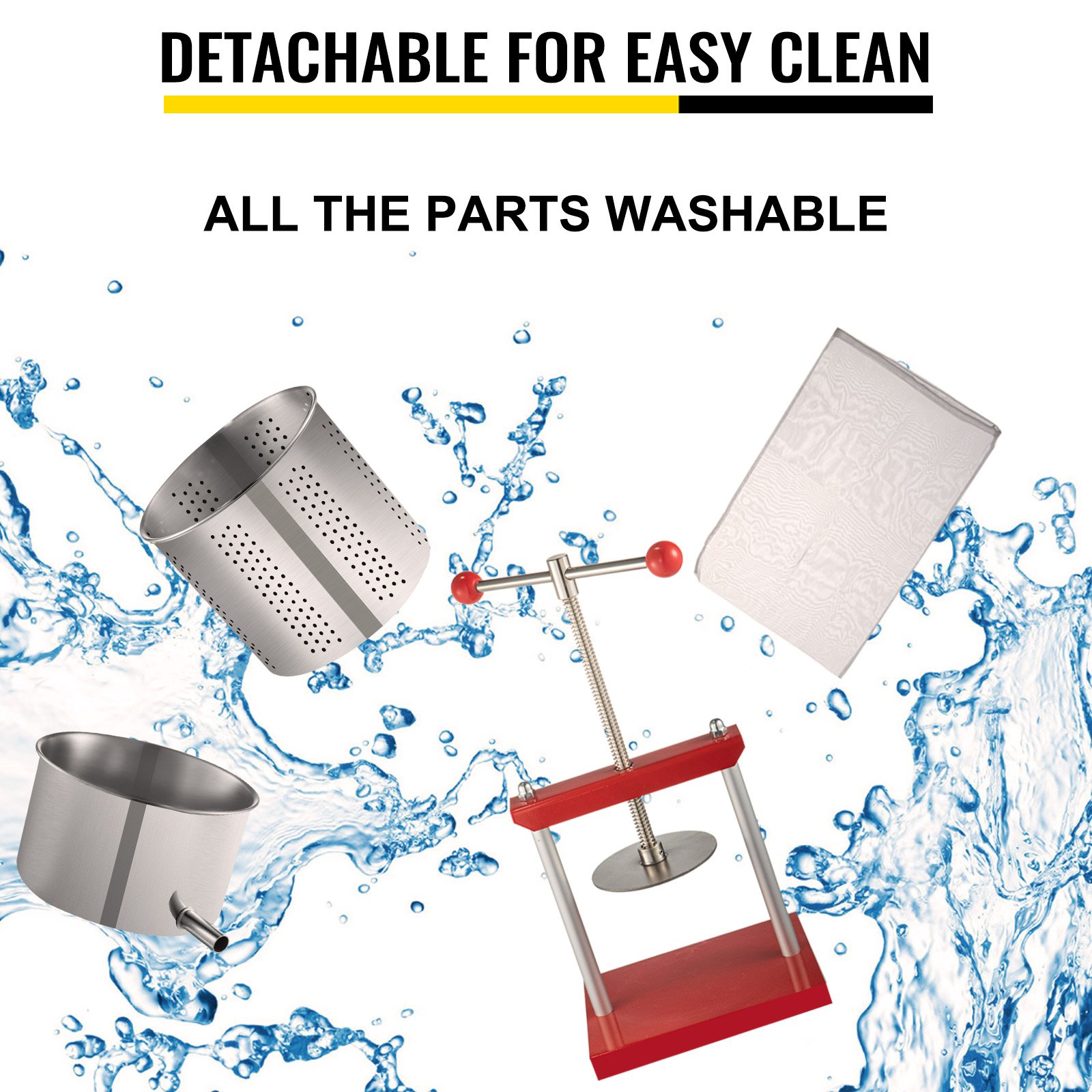 VEVOR Pressoir A Vin Manuel Presse Raisin 5,5 L 2 Barils Inox Presser Jus Fruits -Petit Électroménager AAHKMJXYDAFdJAOAIMEbOAchsNwF47gfWWMct1uaXzXJCVIqjjVJLqw cq39v7nX9Ua9WIbAzuLCMxjaUFzi313y3ec4J8CxDPVDkjPKT Trh4WSLCuLolesBCPZmOhDG4cqgqblmIJ3pVI9lO6fJsHy