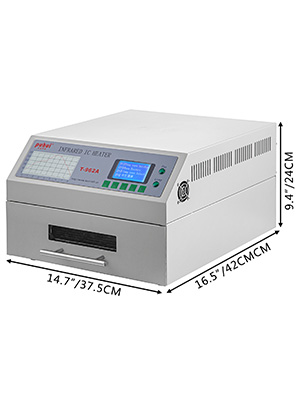 VEVOR Machine De Soudage Par Refusion T-962/T-962A SMD Four A Refusion 800W Station De Soudage Ecran LCD Temperature 0-280 Zone De Soudure 180x235mm Poste A Souder A Refusion Pour Circuits Imprimes BGA T-962 -Pas Cher Pro Bricoleur Magasin AAHKMJXYDAFdJAOAIMEbOAchsNwF47gfWWMct1uaXzXJCVIqjjVJLqw