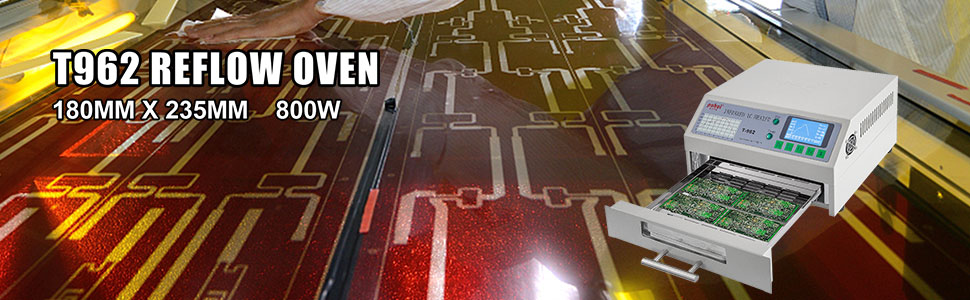 VEVOR Machine De Soudage Par Refusion T-962/T-962A SMD Four A Refusion 800W Station De Soudage Ecran LCD Temperature 0-280 Zone De Soudure 180x235mm Poste A Souder A Refusion Pour Circuits Imprimes BGA T-962 -Pas Cher Pro Bricoleur Magasin AAHKMJXYDAFdJAOAIMEbOAchsNwF47gfWWMct1uaXzXJCVIqjjVJLqw