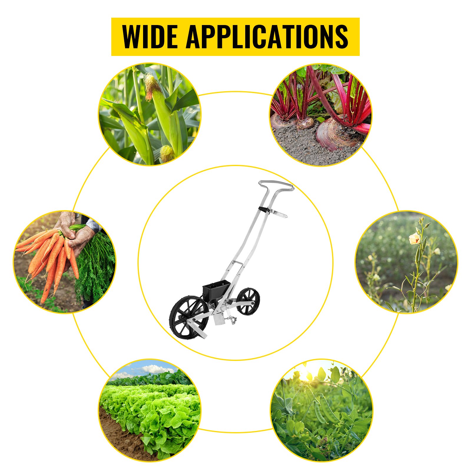 VEVOR Seminatrice Da Giardino In Alluminio, Seminatrice A Spinta Manuale Lunghezza Da 78 Cm A Due Ruote Da 6 Cm E 5 Cm, Spandiconcime Per Spargere Concime Semi Con 6 Piantatrice Per Orti E Giardini -Negozio al dettaglio Piante Casa AAHKMJXYDAFdJAOAIMEbOAchsNwF47gfWWMct1uaXzXJCVIqjjVJLqw cq39v7nX9UaDiUPHTmkXzCoc4yS 1z xnd0GCNuJVtpMRjGAEhREtFKt6pXPIq7E70FnZCVk WkP9sU6 87H1gakAkYA0LV5