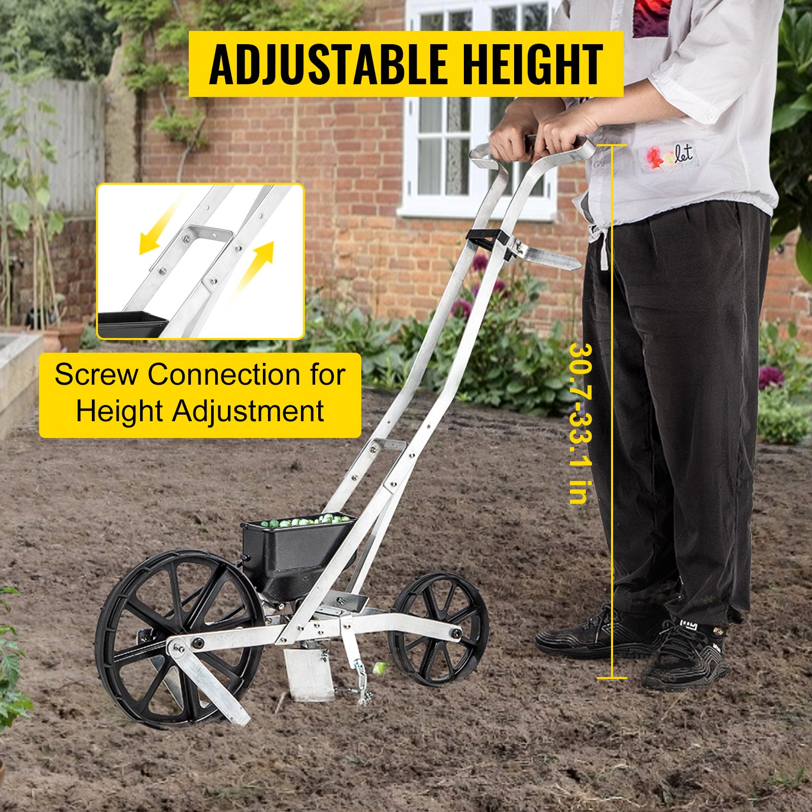 VEVOR Seminatrice Da Giardino In Alluminio, Seminatrice A Spinta Manuale Lunghezza Da 78 Cm A Due Ruote Da 6 Cm E 5 Cm, Spandiconcime Per Spargere Concime Semi Con 6 Piantatrice Per Orti E Giardini -Negozio al dettaglio Piante Casa AAHKMJXYDAFdJAOAIMEbOAchsNwF47gfWWMct1uaXzXJCVIqjjVJLqw cq39v7nX9UaDiUPHTmkXzCoc4yS 1z xnd0GCNuJVtpMRjGAEhREtFKt6pXPIq7E70FnZCVk WmypWtkeEQLGnzU1u907Pds