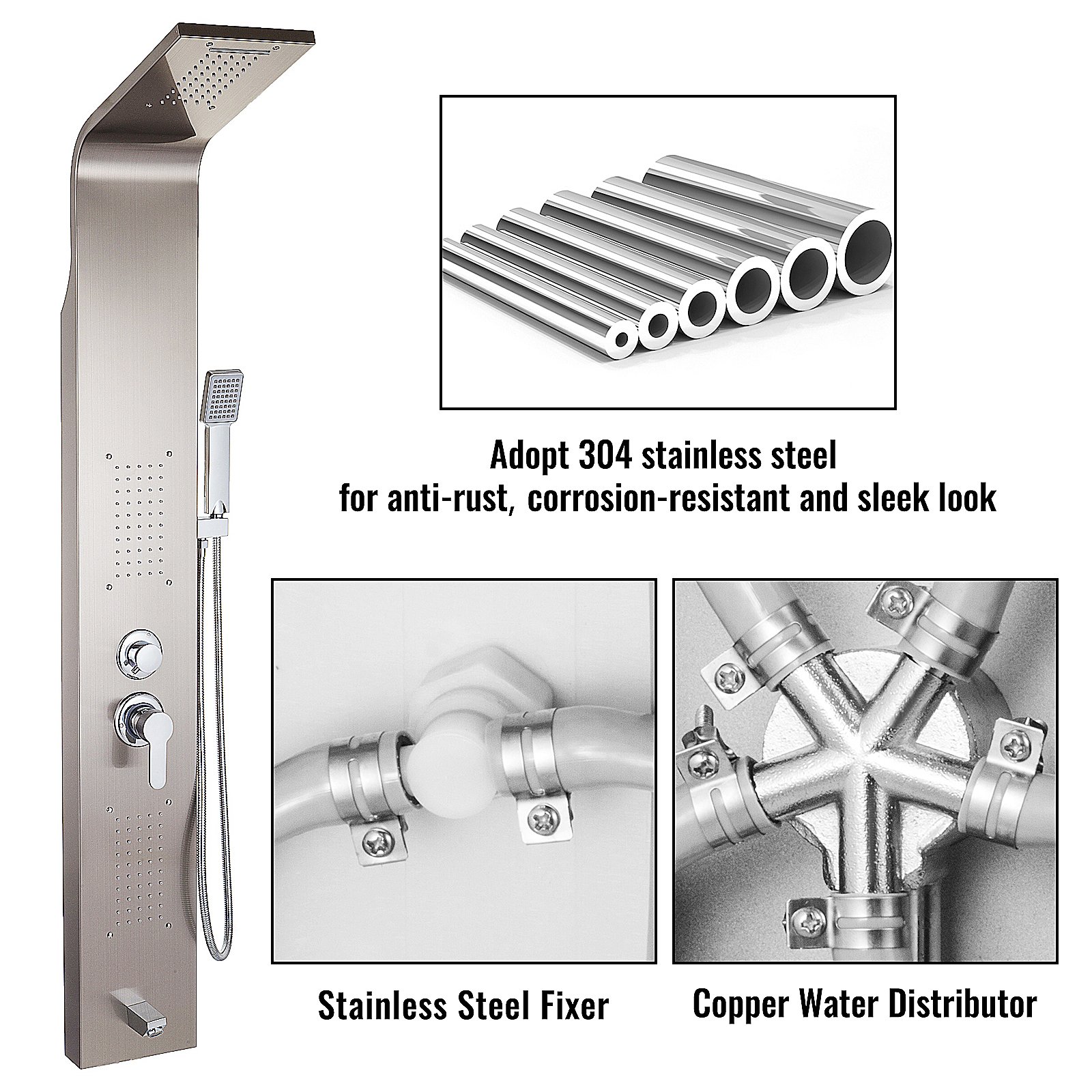 5 In 1 Acciaio Inox Doccia Kit Pannello Idromassaggio Antiruggine Beccuccio -Stile Bagno AAHKMJXYDAFdJAOAIMEbOAchsNwF47gfWWMct1uaXzXJCVIqjjVJLqw cq39v7nX9UaGHOvDUqkznY5QsEXzEFVYJgKBAFGeqEMNWmut bNkmdN8qTD93yyc9fs7XMrE3r3HzOcwghVL3JtkRu D2eVF