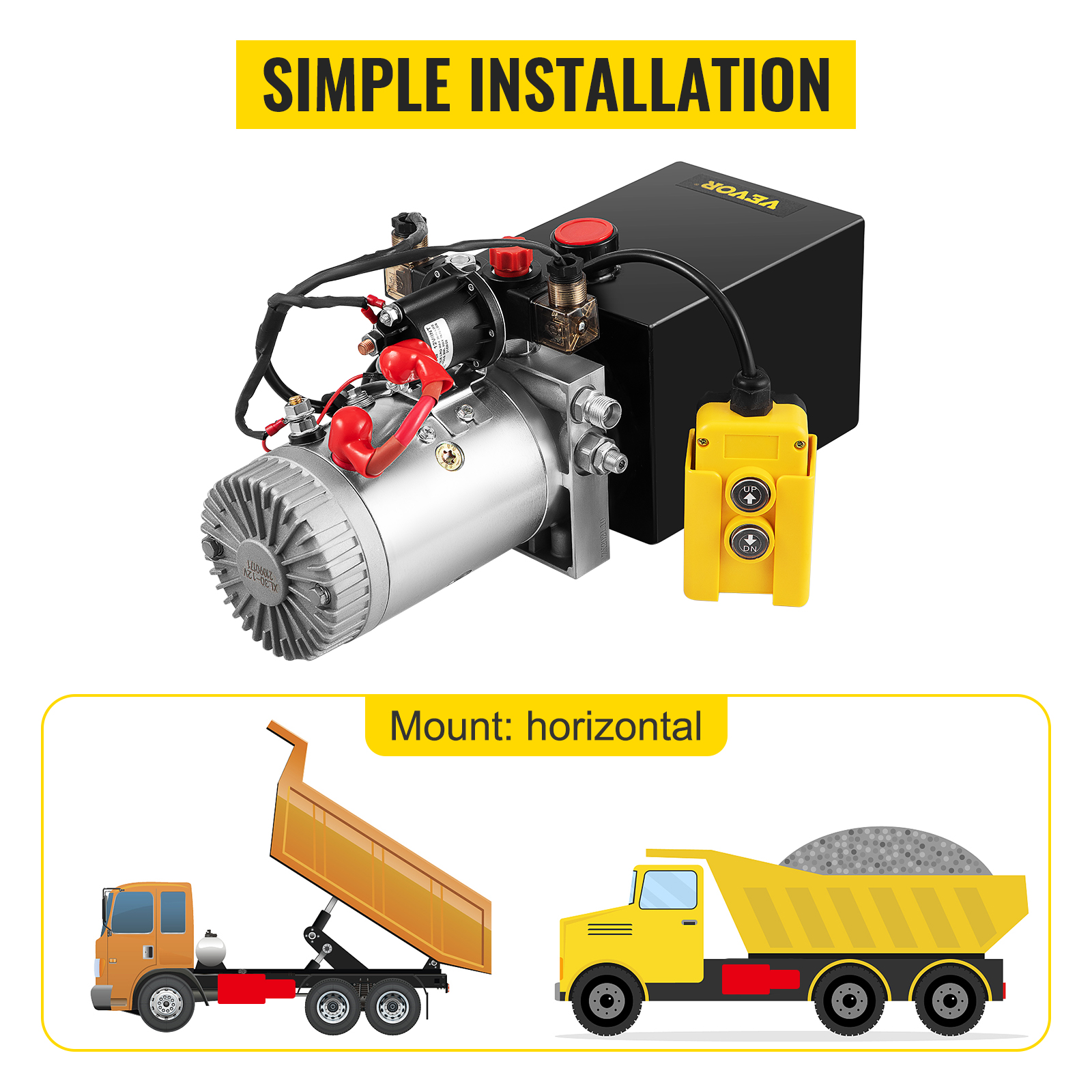 VEVOR Pompa Idraulica Hydraulic Pump 12V DC Doppia Azione Con Serbatoio DeAcciaio Per Elevatore (4L) -Offerta economica Michelin AAHKMJXYDAFdJAOAIMEbOAchsNwF47gfWWMct1uaXzXJCVIqjjVJLqw cq39v7nX9UaHlpnoou1LkSeaeyg6oQr39EokCQsy Qz5J7TMAjV0qw