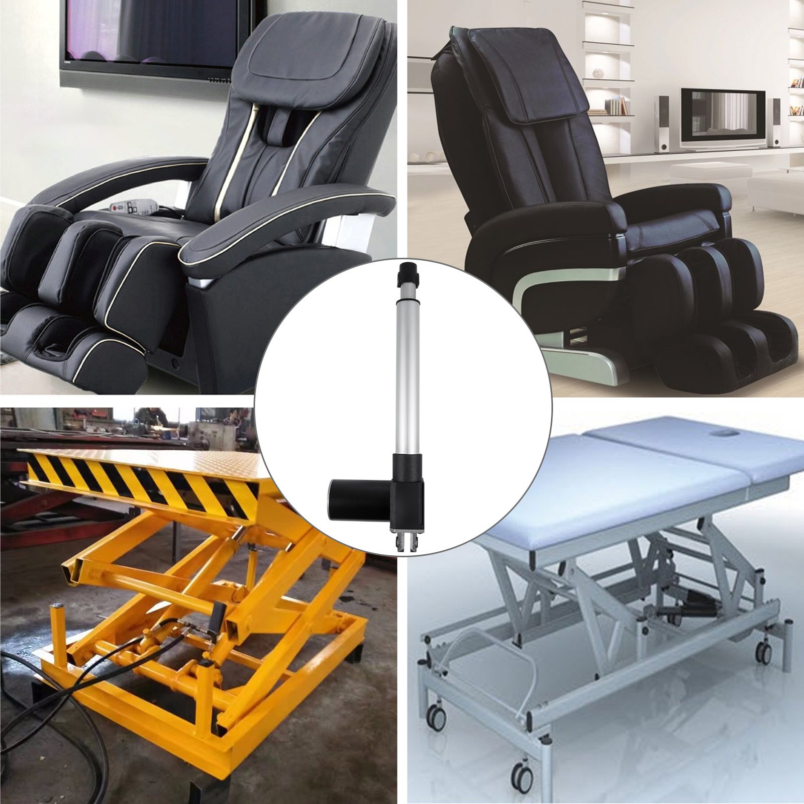 VEVOR Fauteuil Inclinable Electrique De 38-61CM 6000N , Actionneur Lineaire, Moteur De 24V DC, Kit De Remplacement Pour Canape, Fauteuil De Massage -Promos Botani Pro Boutique AAHKMJXYDAFdJAOAIMEbOAchsNwF47gfWWMct1uaXzXJCVIqjjVJLqw cq39v7nX9UaXtlk5Kl17YpC843EQmrJhJljeMKokW