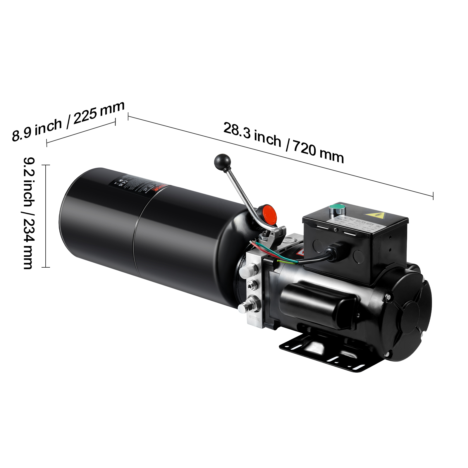 Réservoir Gaz Métal 1/14 Pour RC Tracteur Benne - Pièce Upgrade Simulation