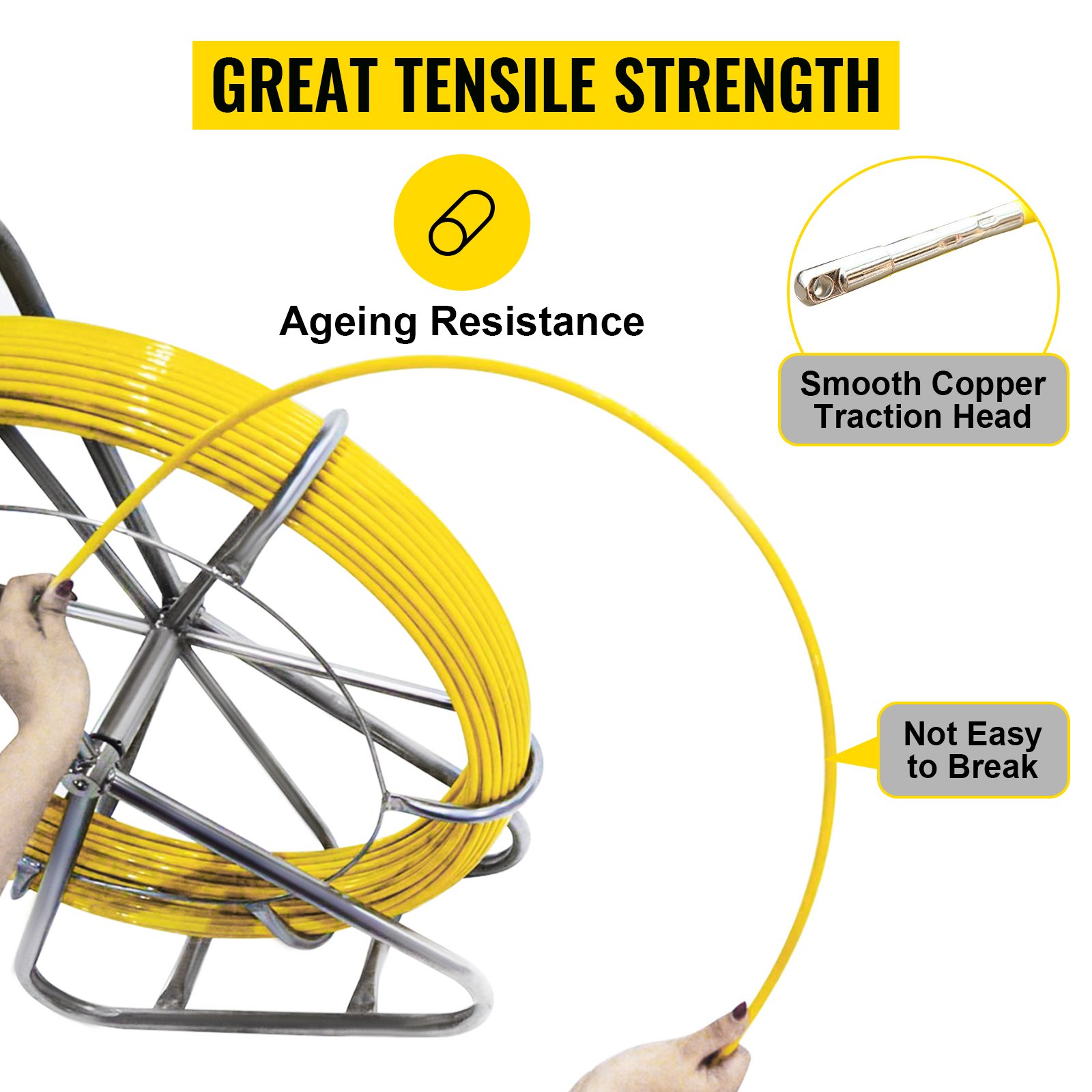 VEVOR Tige De Cable En Fibre De Verre Serpent Ruban De Poisson 6 Mm X130 / 200 M, 8 Mm X150 M Electrique Extracteur De Cable 8 Mm X 150 M -Pas Cher Pro Bricoleur Magasin AAHKMJXYDAFdJAOAIMEbOAchsNwF47gfWWMct1uaXzXJCVIqjjVJLqw cq39v7nX9UageEYbXU5ZascwoxSP1CuWWC8xBT5w0jim VrPwD7Hqy8dTrgaYobEtc YN1pPOUz9VLPvYgNnuwJntakOZP35