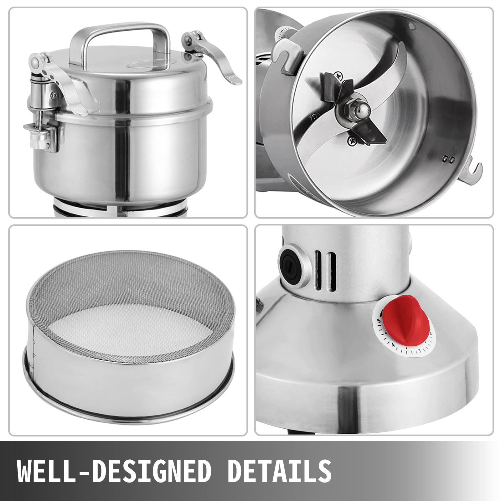 VEVOR Moulin A Grains Electrique Commercial Capacite 350g Broyeur A Cereales En Acier Inoxydable 26000tr/min Concasseur A Mais A Epices Fonction 5 Minutes Machine A Poudre 1400W Pour Cafe Soja Ble -Trixie || Flamingo Soldes Magasin AAHKMJXYDAFdJAOAIMEbOAchsNwF47gfWWMct1uaXzXJCVIqjjVJLqw cq39v7nX9UajsPZAKWTA6gphfgXU7q4vavlW Ui Ksbec92jvIOVqandlBPMG7GZagapf9xf2CRBDnBiyzNoM J NDvAQcd8YtdXXvkBHrU3aoHXFLfHQ==