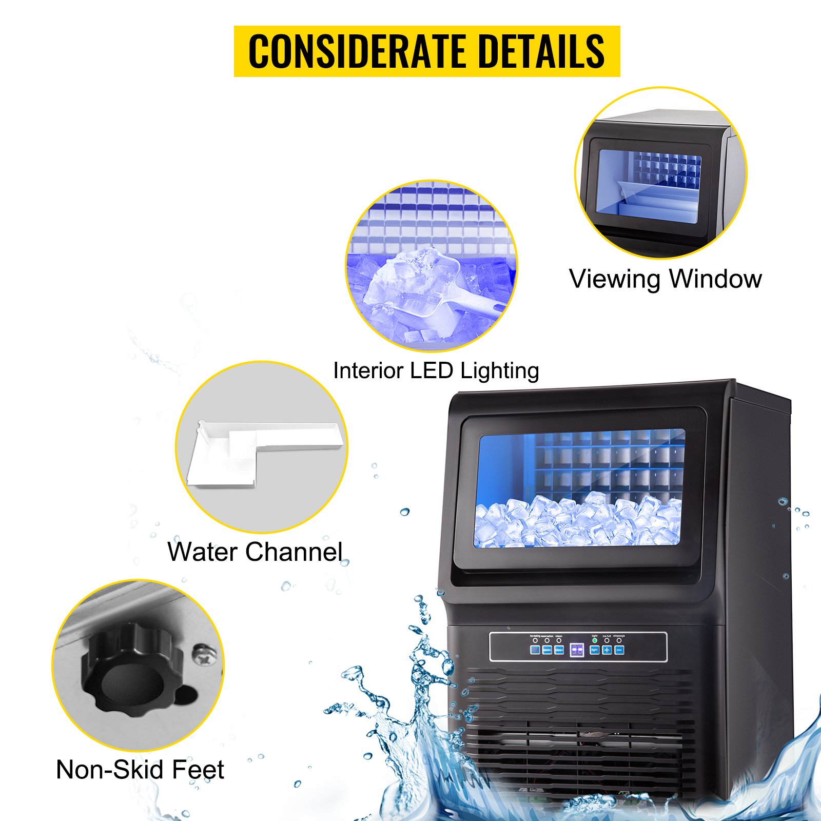 VEVOR Macchina Elettrica Per Ghiaccio Produzione 31,75kg AllOra, Macchina Per Ghiaccio Da Tavolo In ABS Nero, Macchina Per Cubetti Di Ghiaccio Da 350 W Per Vaschetta 36 Pz Con Pannello Di Controllo -Moulinex Negozio AAHKMJXYDAFdJAOAIMEbOAchsNwF47gfWWMct1uaXzXJCVIqjjVJLqw cq39v7nX9UapKvnb1oC0wHzQnI3NhveXqzNl0B4apXQza3uHUXVYZgNb6 th3AHwQeQmfoWbcklXZzRVyHCfHt4qqyCqlLVW