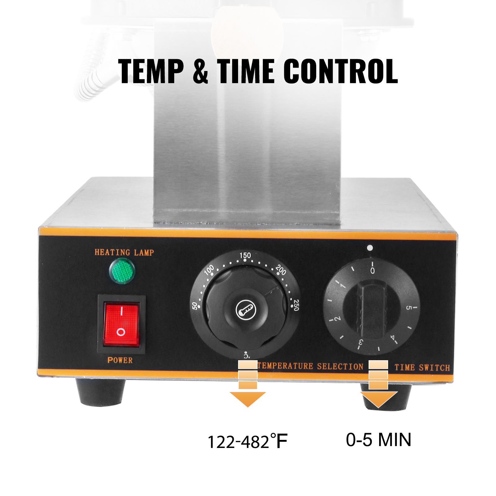 VEVOR Piastra Per Waffle Elettrica 1400W, Macchina Per Waffle AllUovo 30-300℃, Waffle Maker Commerciale Antiaderente 225x330x250mm, Macchina Piastra Per Eggettes Di Hong Kong, Con Manici In Legno -Wenko Negozio AAHKMJXYDAFdJAOAIMEbOAchsNwF47gfWWMct1uaXzXJCVIqjjVJLqw