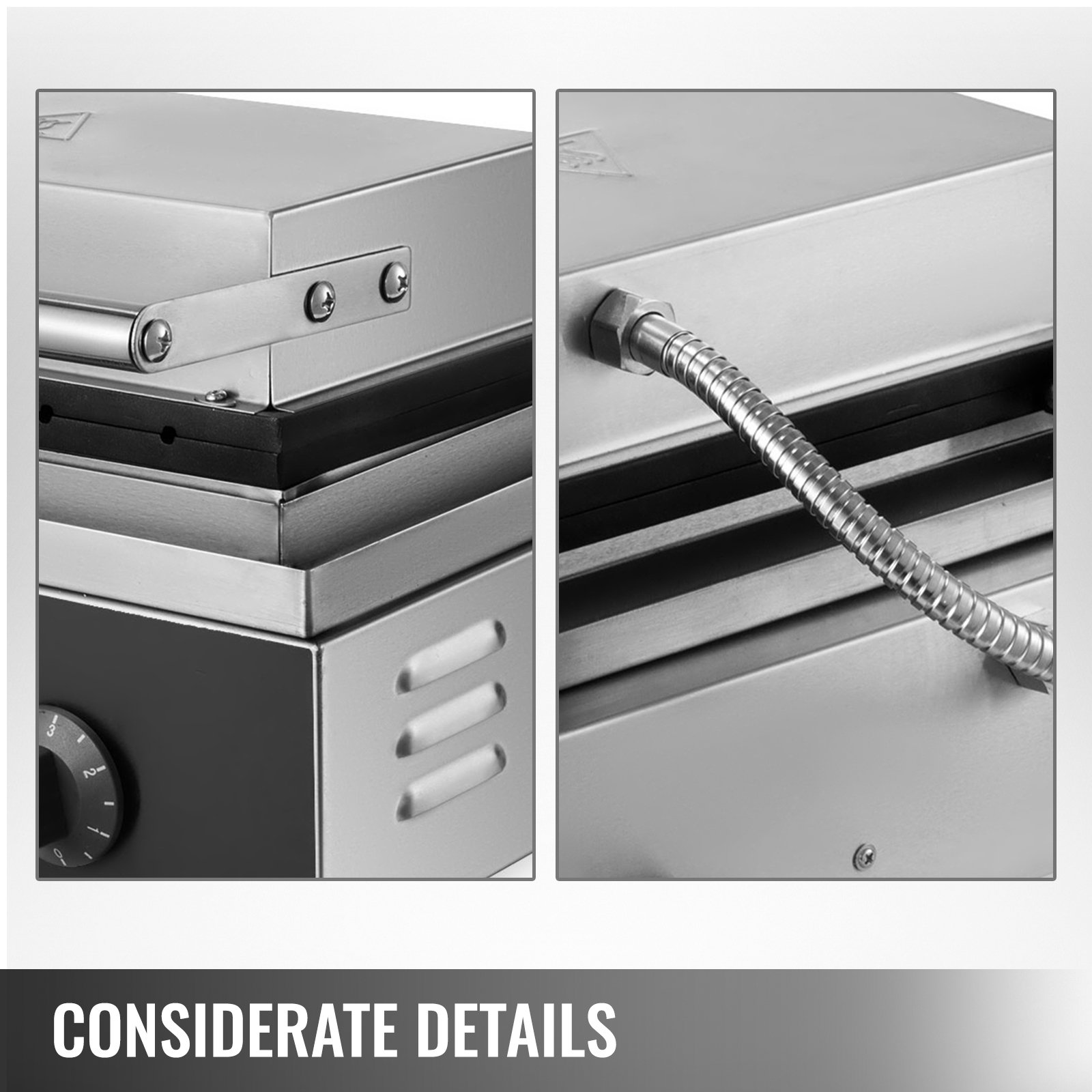 VEVOR 1500W 50-300℃ Deliziosa Macchina Per Waffle, Waffle Maker Commerciali 6 Pezzi, Macchina Per Antiaderenti Hot Dog, Waffle Maker 220V, Macchina Per Waffle In Acciaio Inossidabile Per Panetterie -Moulinex Negozio AAHKMJXYDAFdJAOAIMEbOAchsNwF47gfWWMct1uaXzXJCVIqjjVJLqw cq39v7nX9Uaq1oP7Zxzl1D7Zxh6hJ9anaP