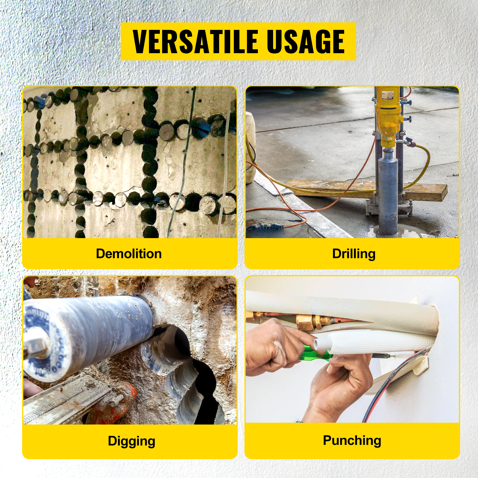 VEVOR Macchina Per Carotaggio Con Base Rotabile A 45 Gradi, Trapano A Colonna 4800w, Trapano A Colonna Da Banco, Con Ingresso In Rame, Core Drill Rig, Usato Nella Perforazione Di Cemento Armato -Makitae Outlet AAHKMJXYDAFdJAOAIMEbOAchsNwF47gfWWMct1uaXzXJCVIqjjVJLqw cq39v7nX9UawMy2aB0bOc1JMAupFWYVfHASO4sHzCJQlM