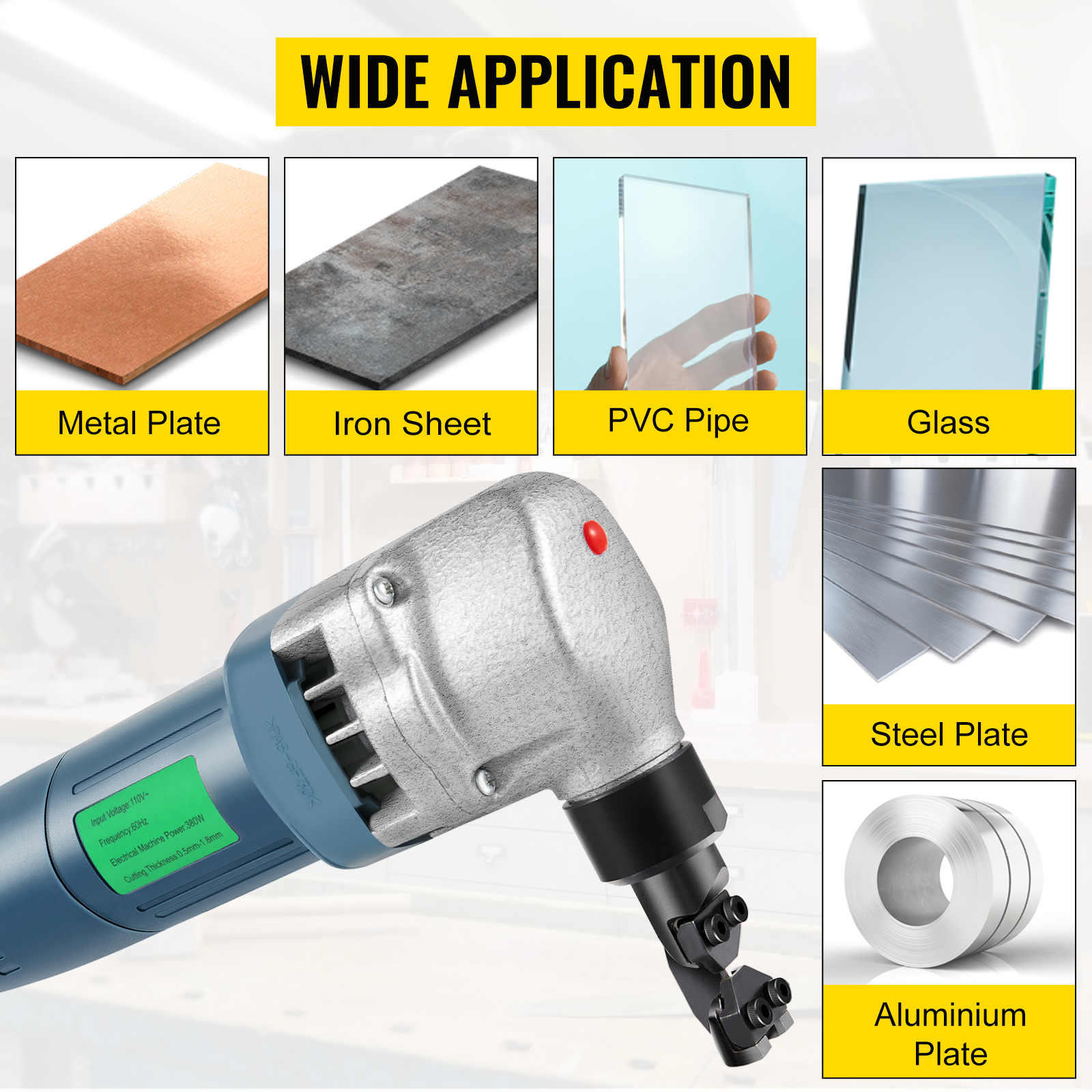VEVOR Roditrice Per Lamiera In Metallo, Spessore 0,07 Pollici / 1,8 Mm 380 W 220 V Cesoia Elettrica Per Lamiera Per Lamiere, Materiali Ondulati, Tubi, Profili Complessi, Acciaio Inossidabile, Rame -Makitae Outlet AAHKMJXYDAFdJAOAIMEbOAchsNwF47gfWWMct1uaXzXJCVIqjjVJLqw cq39v7nX9UawNozP13MM88dEqLGERO4ysAoqSloG4L82sdt9qWL8wEIjT9158tMzv4yOAbGfTFZw5aOUSaE9bwKoMsPQAFHp