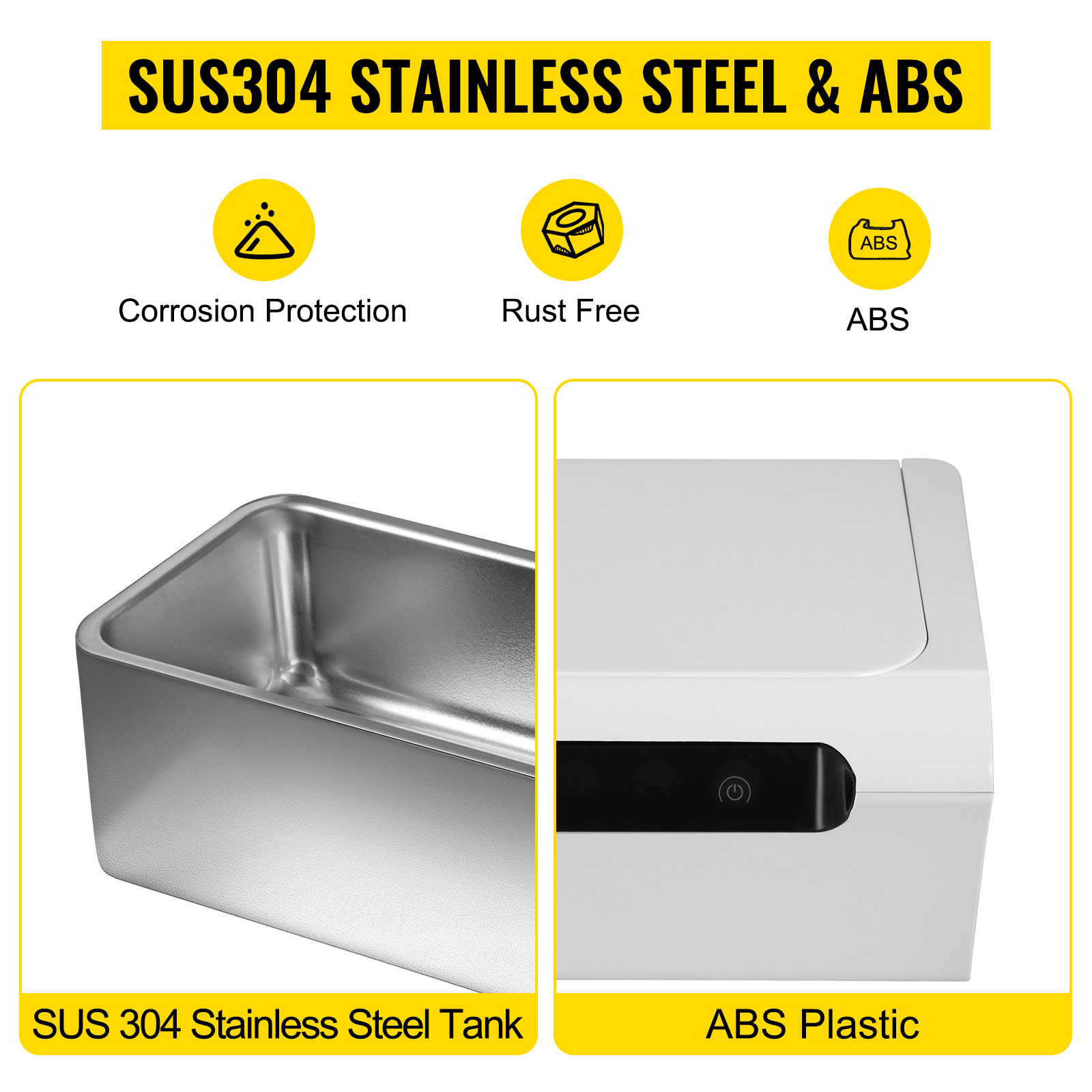 VEVOR Nettoyeur A Ultrasons Numerique 500 ML Nettoyeur Ultrasonique Professionnel 40 KHz 35 W Appareil De Nettoyage Ultrasonique Bac Inox Coque ABS Tactile Temps Reglable 0-6 Min Bijoux Lunettes Blanc -Stanleyfaco Magasin AAHKMJXYDAFdJAOAIMEbOAchsNwF47gfWWMct1uaXzXJCVIqjjVJLqw cq39v7nX9UazpS5Wj uE0q9CbKvqyhgHxRnK4vncX1AFdVL8sMxffnPEr1CJOZ9tfWg BHqLz D4mlHmST3Da3 GzcsTho 1