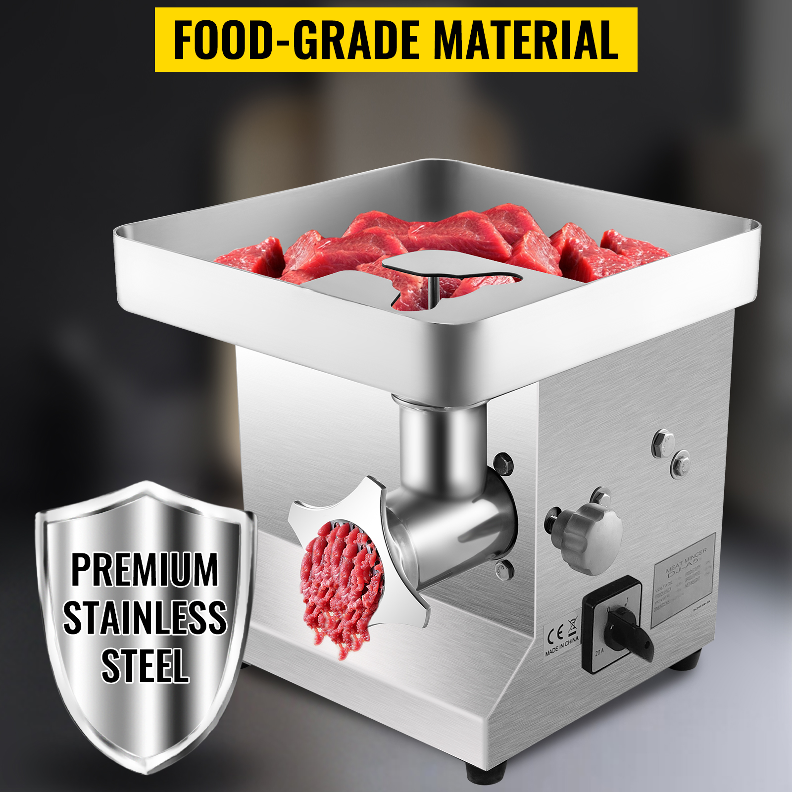 VEVOR Hachoir A Viande Electrique Broyeur A Viande 850w 220v Pour Les Boucheries -Petit Électroménager AAHKMJXYDAFdJAOAIMEbOAchsNwF47gfWWMct1uaXzXJCVIqjjVJLqw cq39v7nX9Ub3IDgGtc7LN2qmFVD