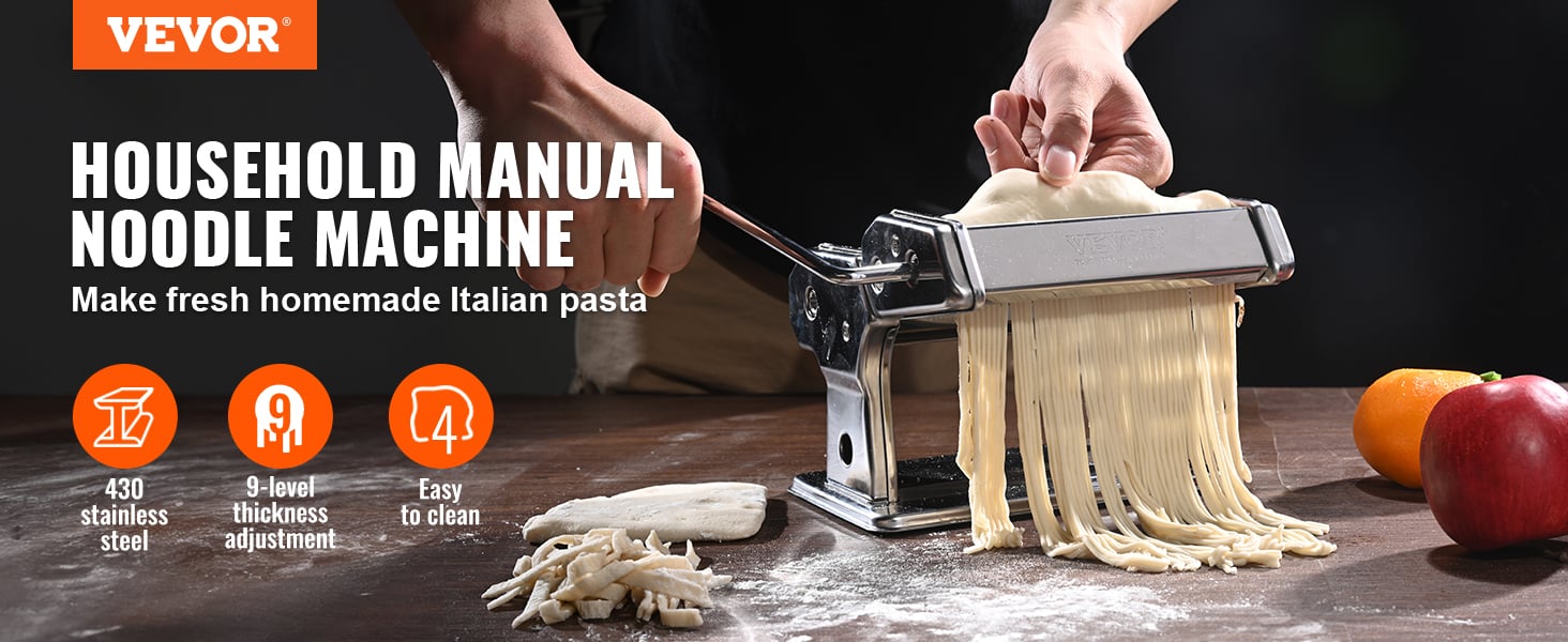 Macchina per Pasta manuale in acciaio inossidabile da cucina per uso  domestico macchina per Pasta manuale