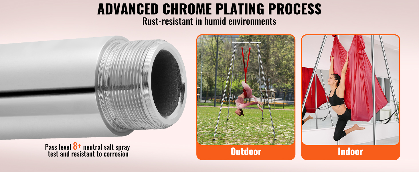 VEVOR Aerial Yoga Frame 9.67ft Height Swing Stand • Price