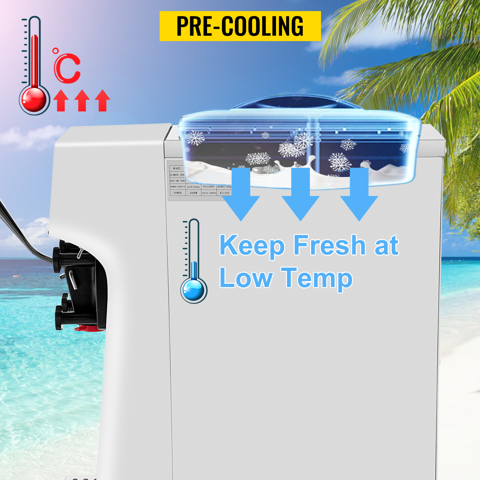 VEVOR Máquina De Helados Comercial 50 Hz Máquina De Helado Suave Blanco 10-20L Por Hora Máquina Para Hacer Helados Suaves 550 X 210 X 680 Mm En Cafeterías, Buffets, Tiendas De Bebidas, Restaurantes -Cocina Electrodomésticos Ventas AAHKMJXYDAFdJAOAIMEbOAchsNwF47gfWWMct1uaXzXJCVIqjjVJLqw cq39v7nX9UbUWq7USkFa8gaxlMf