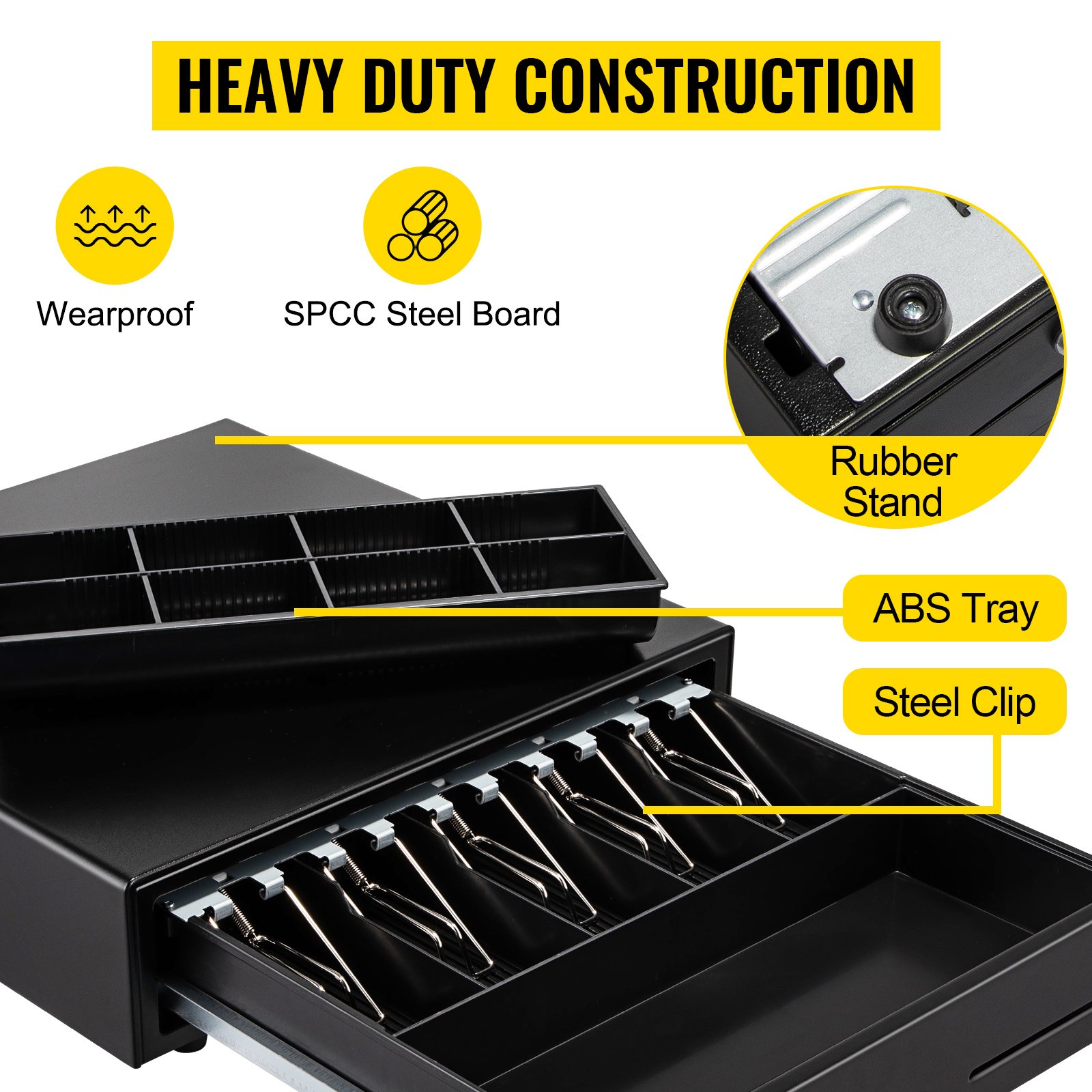 VEVOR Tiroir-Caisse Enregistreuse 41 Cm Tiroir-Caisse Manuel Compartiments 5 Billets 8 Pieces Tiroir De Caisse Enregistreuse Deverrouillage En Appuyant Ou Avec Cles Pour Billets Monnaie POS Restaurant -Promos Matériel Boutique AAHKMJXYDAFdJAOAIMEbOAchsNwF47gfWWMct1uaXzXJCVIqjjVJLqw cq39v7nX9UbeCaloXdrsEBZJmB4MCF0yLoc8Fla Zi6Yni 4peUUq54eNfmEWYLO OHumqJ4 oBaC eNO