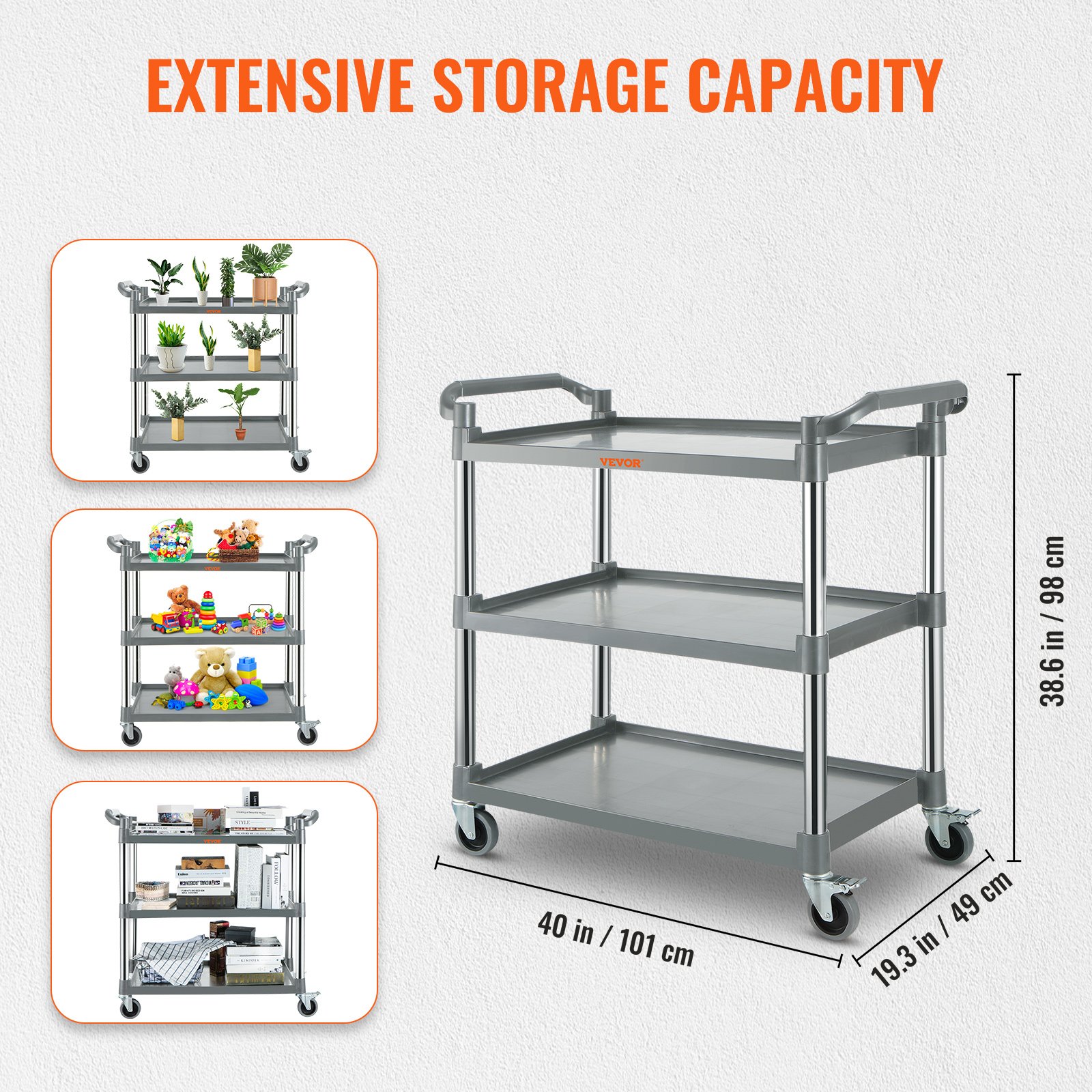 VEVOR Carrello Di Servizio 3 Ripiani Portautensili Portaoggetti Portata 100kg -Wenko Negozio AAHKMJXYDAFdJAOAIMEbOAchsNwF47gfWWMct1uaXzXJCVIqjjVJLqw