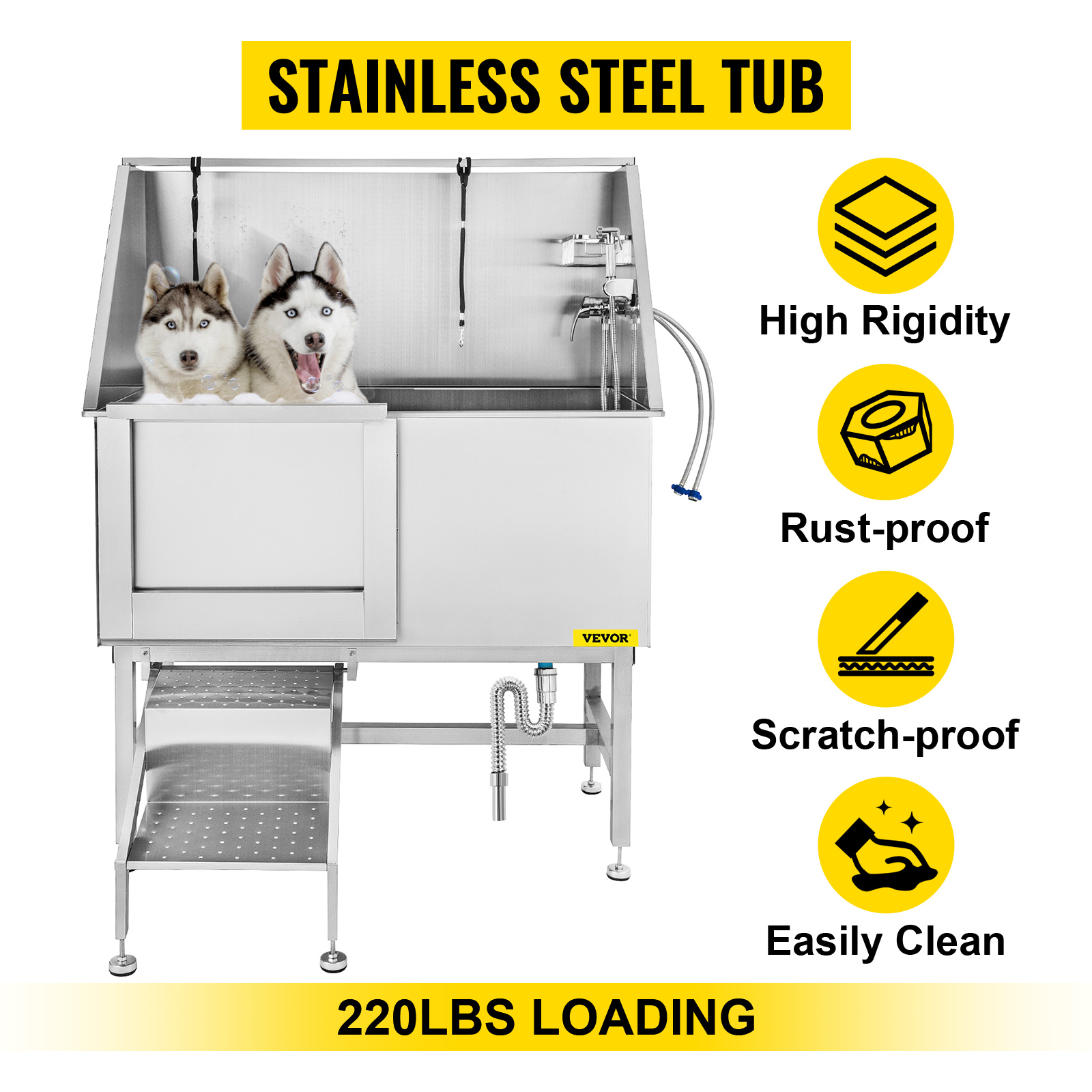 VEVOR Vasca Da Bagno Per Animali 50" 127cm Toelettatura Per Cani Bagnetto Vasca In Acciao Inox Capacità 180kg Vasca Da Bagno Doccia Animale Domestico Animali Durabilità Governare -Cibi per cani in Italia AAHKMJXYDAFdJAOAIMEbOAchsNwF47gfWWMct1uaXzXJCVIqjjVJLqw cq39v7nX9Ubfk21gVxtLFnXPw2a48nhIt3vgqPm3niRUCQmoLayA CpXEywcvUjm1s4TNq2jauO Xc8 gDRmqjmwLaWe1WvO