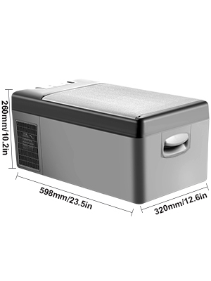 VEVOR 15L Kühlboxen Tragbare Elektrische Kühlbox Mini-Kühlschrank für Auto und Camping